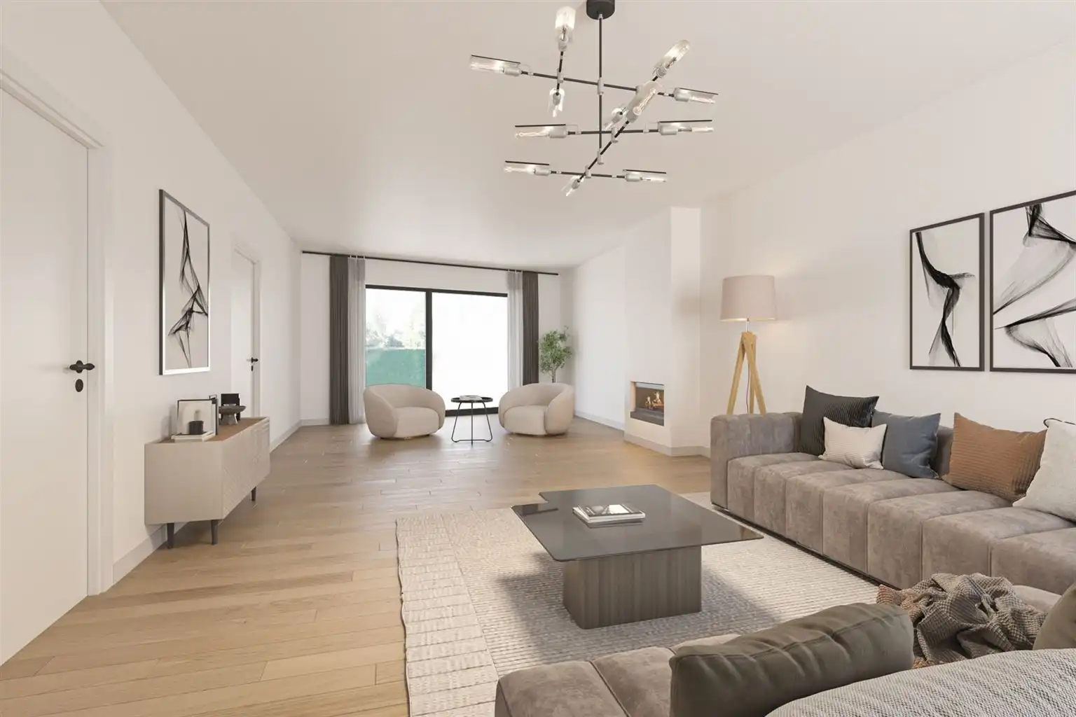 Karaktervolle, vrijstaande woning met 4 slaapkamers, veranda, dubbele garage, volledig onderkelderd op een perceel van 17a48ca, centraal gelegen bij het centrum. foto 7