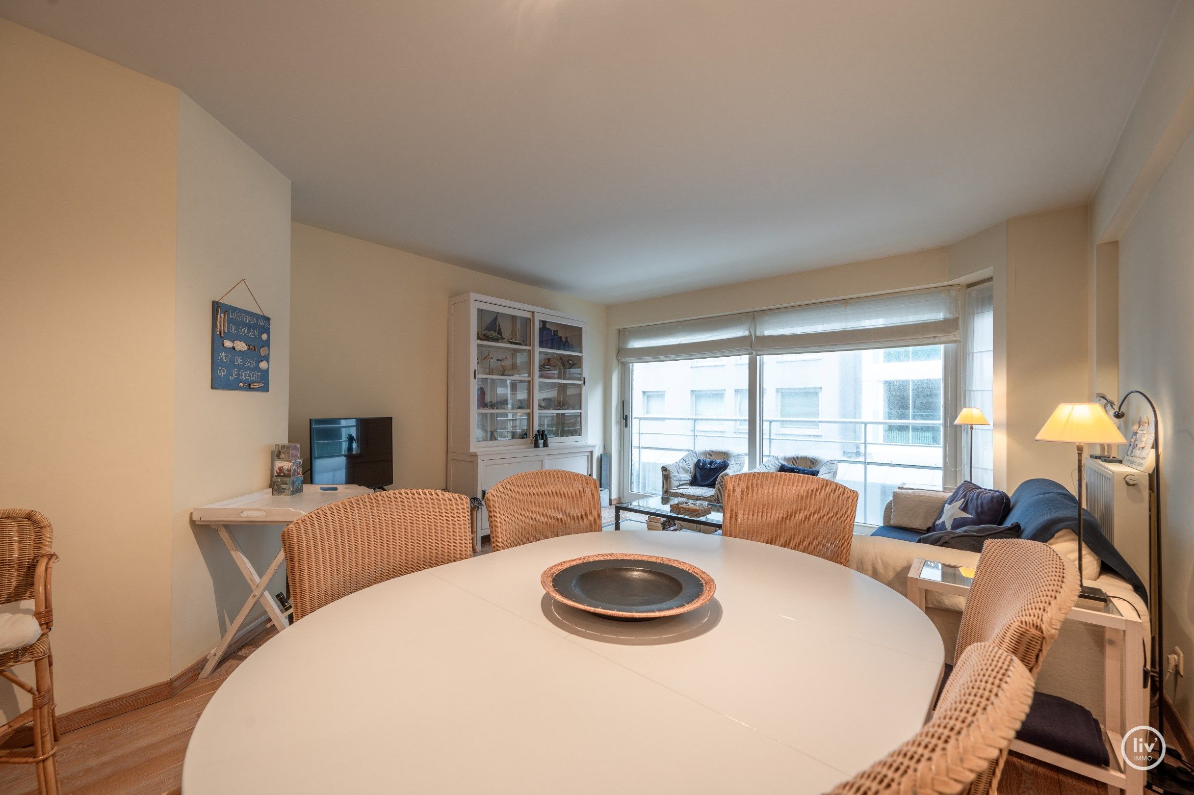 Gezellig vakantieappartement met zijdelings zeezicht vlakbij het Rubensplein te Knokke.  foto 3