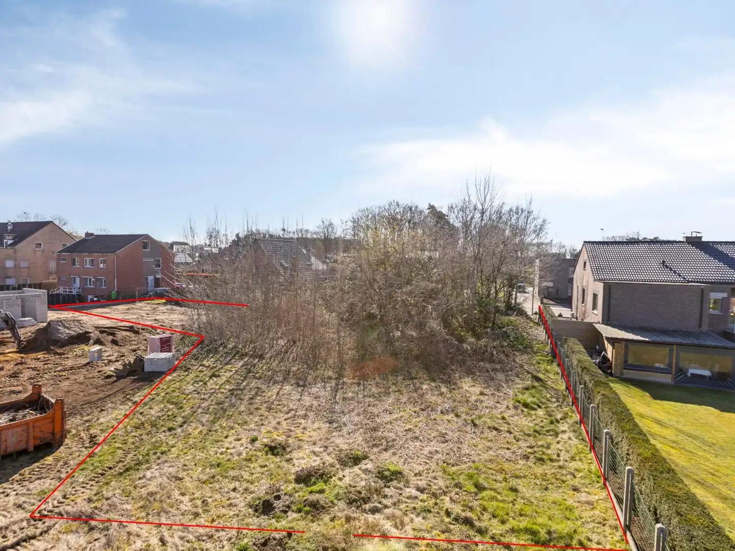 Bouwgrond voor open bebouwing te koop in Koersel foto 4
