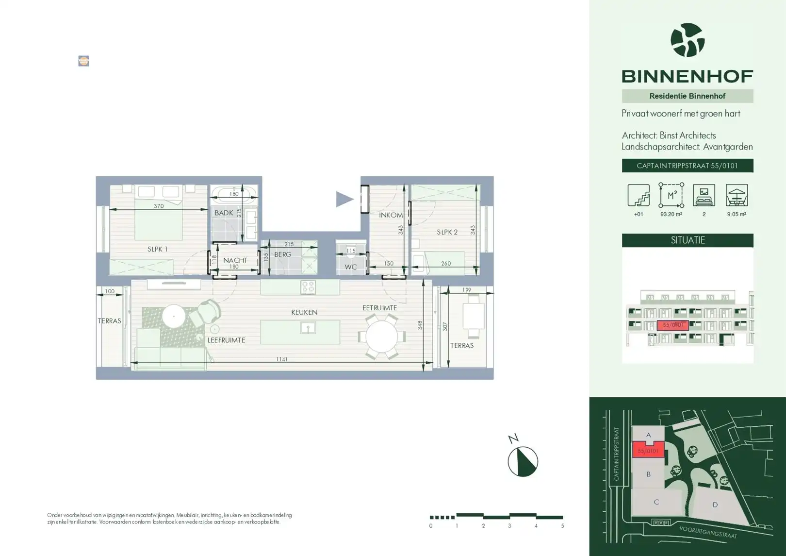 Instapklaar appartement met twee slaapkamers en dubbele buitenruimte foto 9