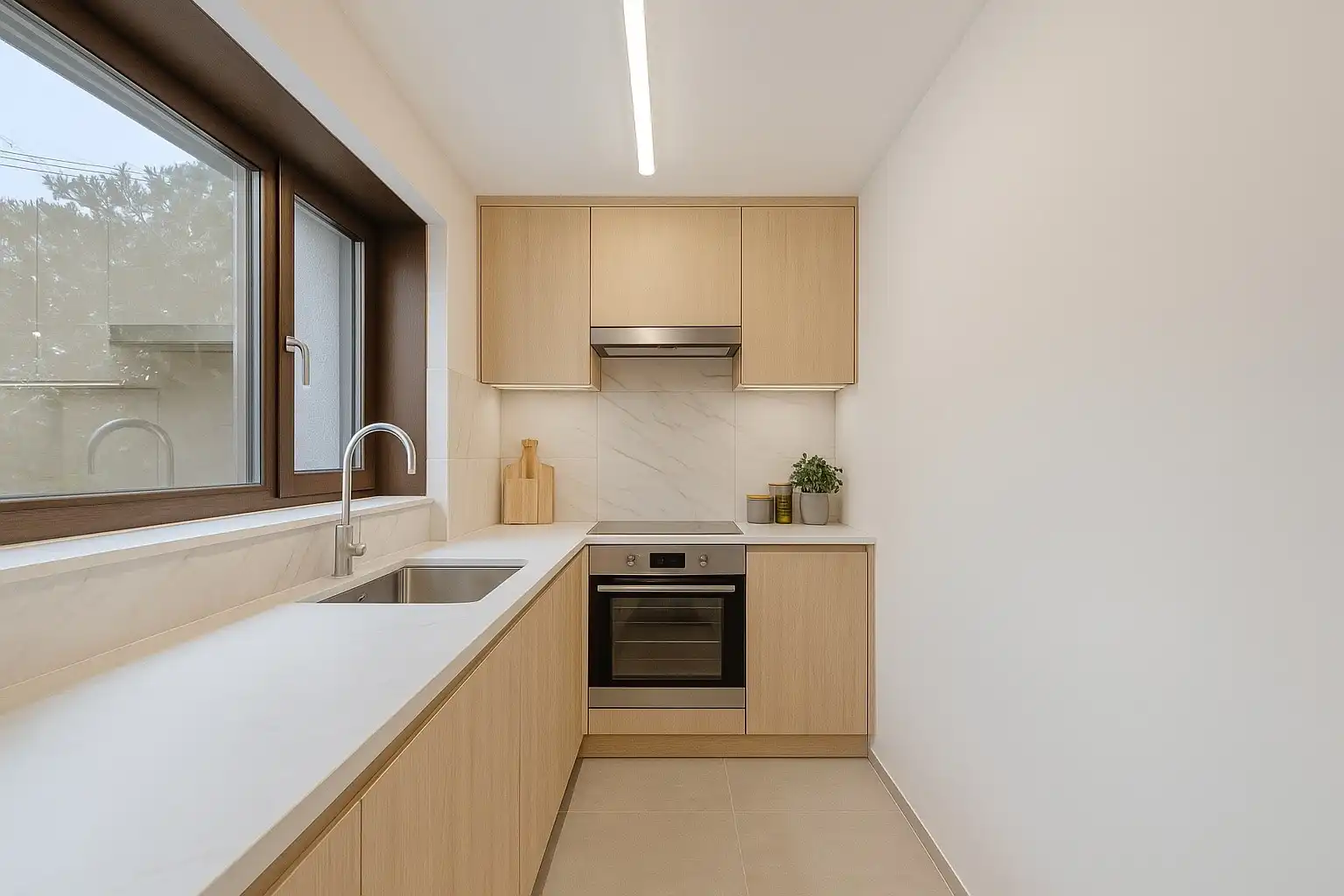 Gelijkvloers 2 slaapkamer-appartement op een topligging in Merelbeke foto 11