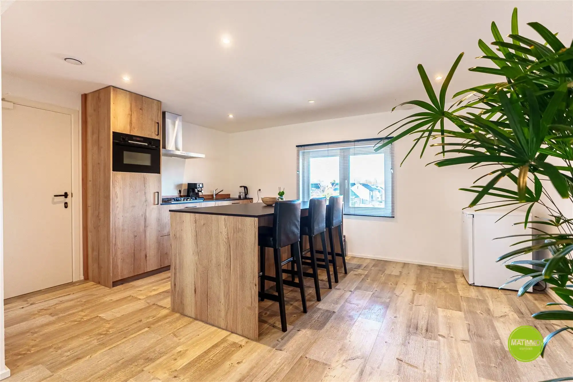 Volledig gerenoveerd 1-slaapkamerappartement met garage foto {{pictureIndex}}