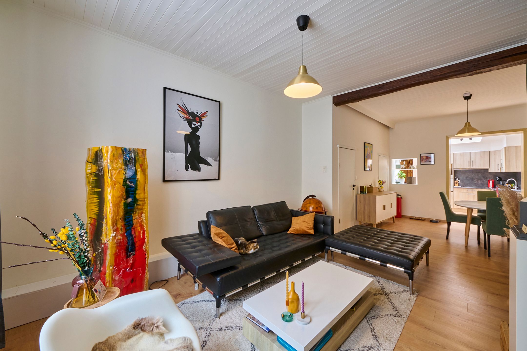 Gerenoveerde energiezuinige stadswoning + polyvalente ruimte foto 3