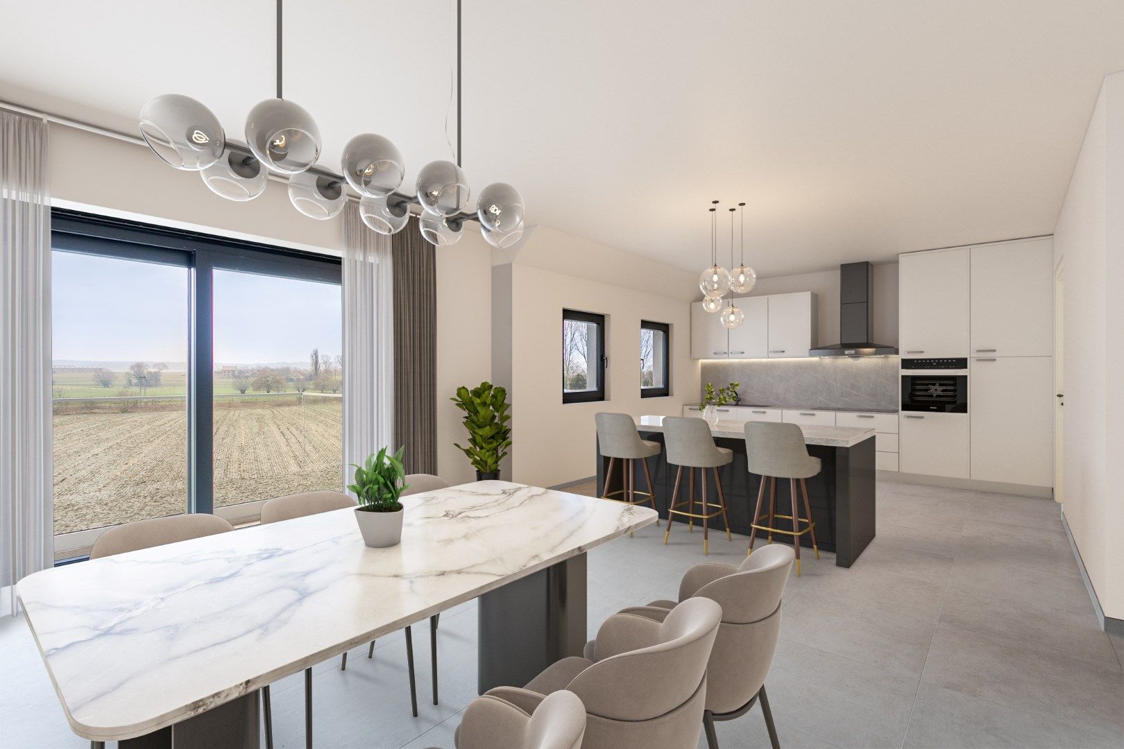 Duplex 3 slpk, terras en 2 autostaanplaatsen foto {{pictureIndex}}