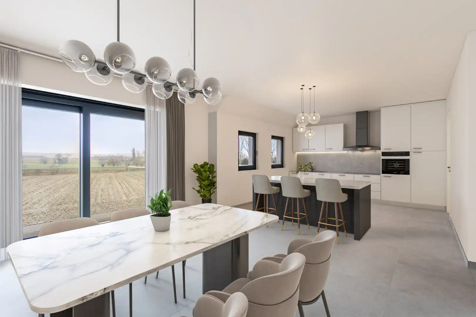 Duplex 3 slpk, terras en 2 autostaanplaatsen foto {{pictureIndex}}