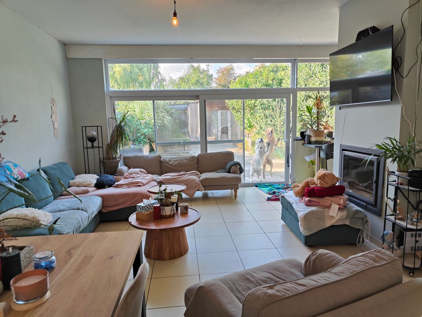 Duplex appartement met tuin foto 2