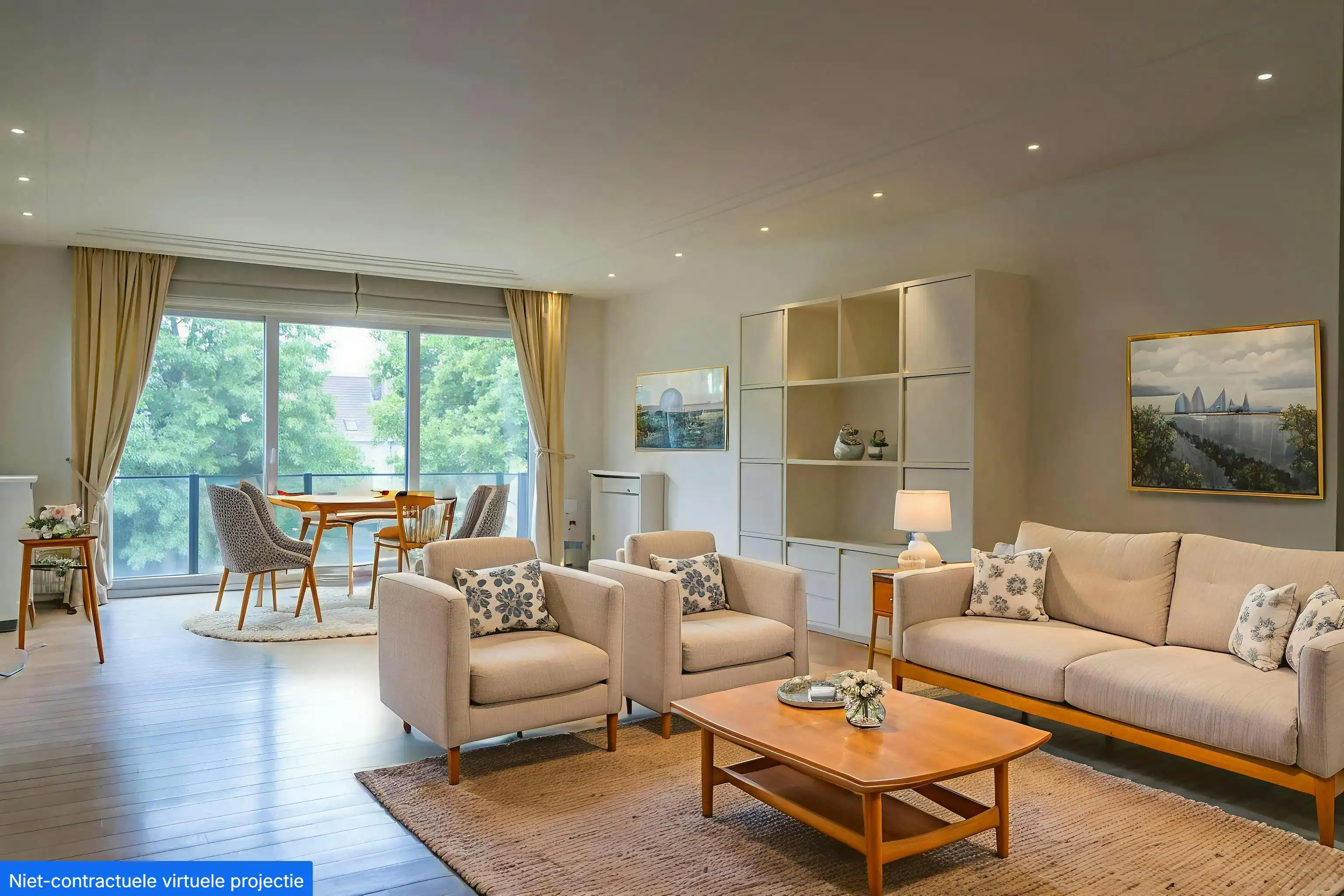 Ruim en lichtrijk appartement te koop nabij centrum Kortrijk foto 2