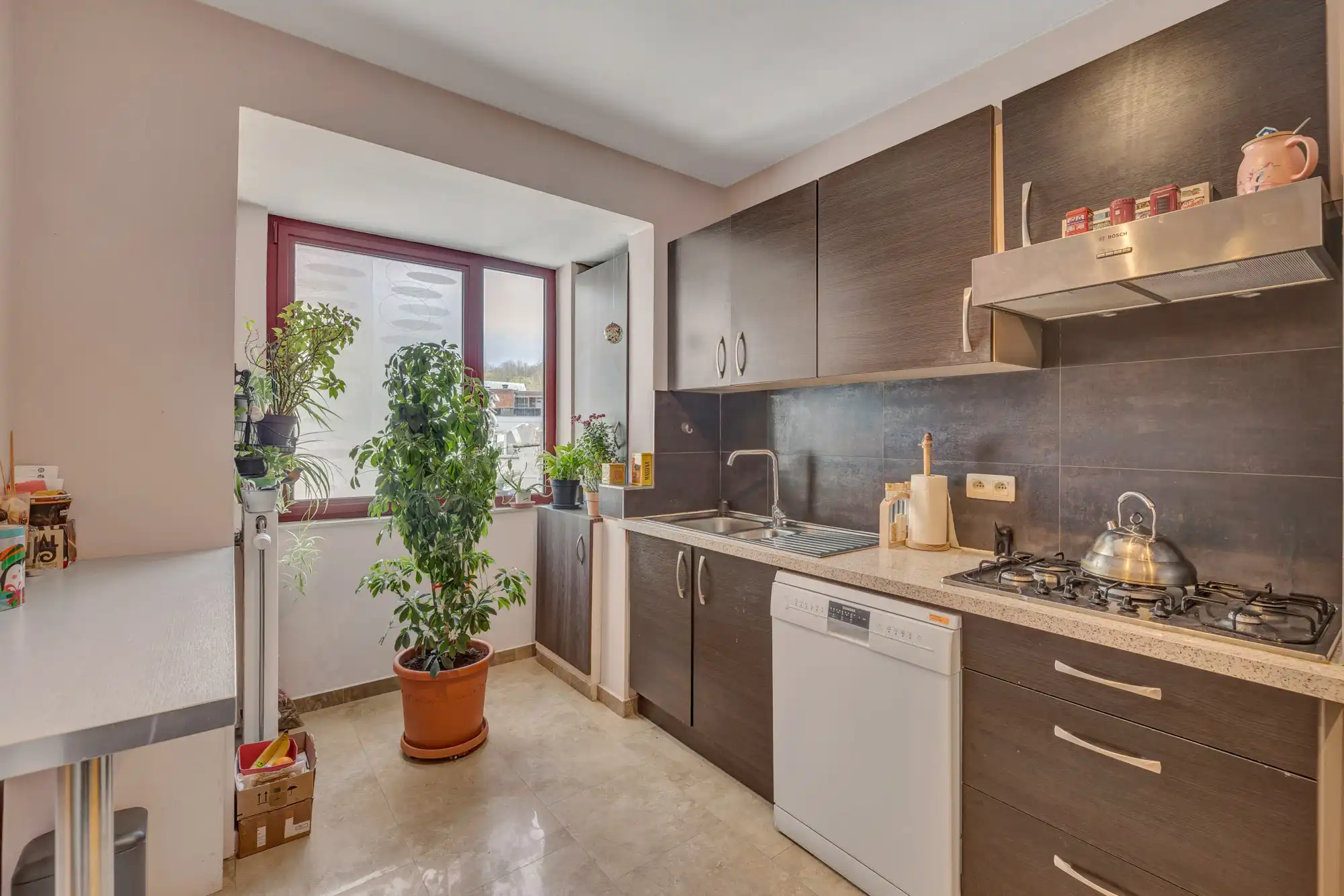 Gerenoveerd 2-slaapkamerappartement in Sint-Agatha-Berchem foto 3