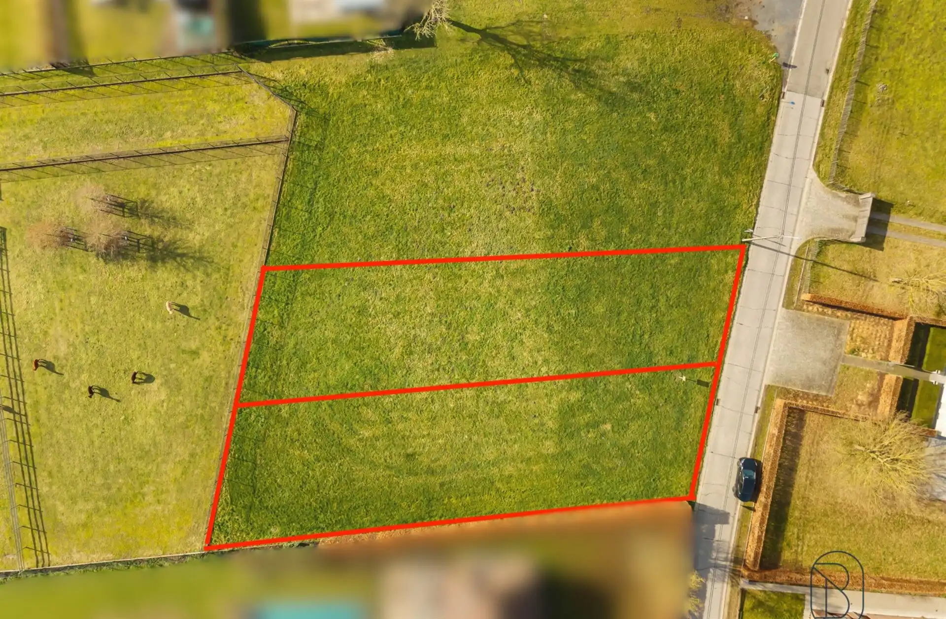 Bouwgrond van 718 m² op toplocatie in Deerlijk foto 4
