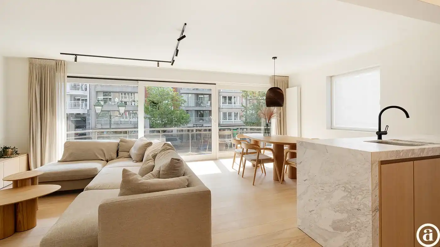 Exclusief hoekappartement met 3 slaapkamers in Knokke foto 2