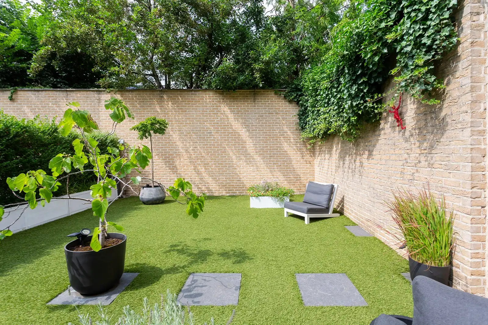 Prachtig recent gelijkvloers appartement met 3slk, tuin én parking  foto 6