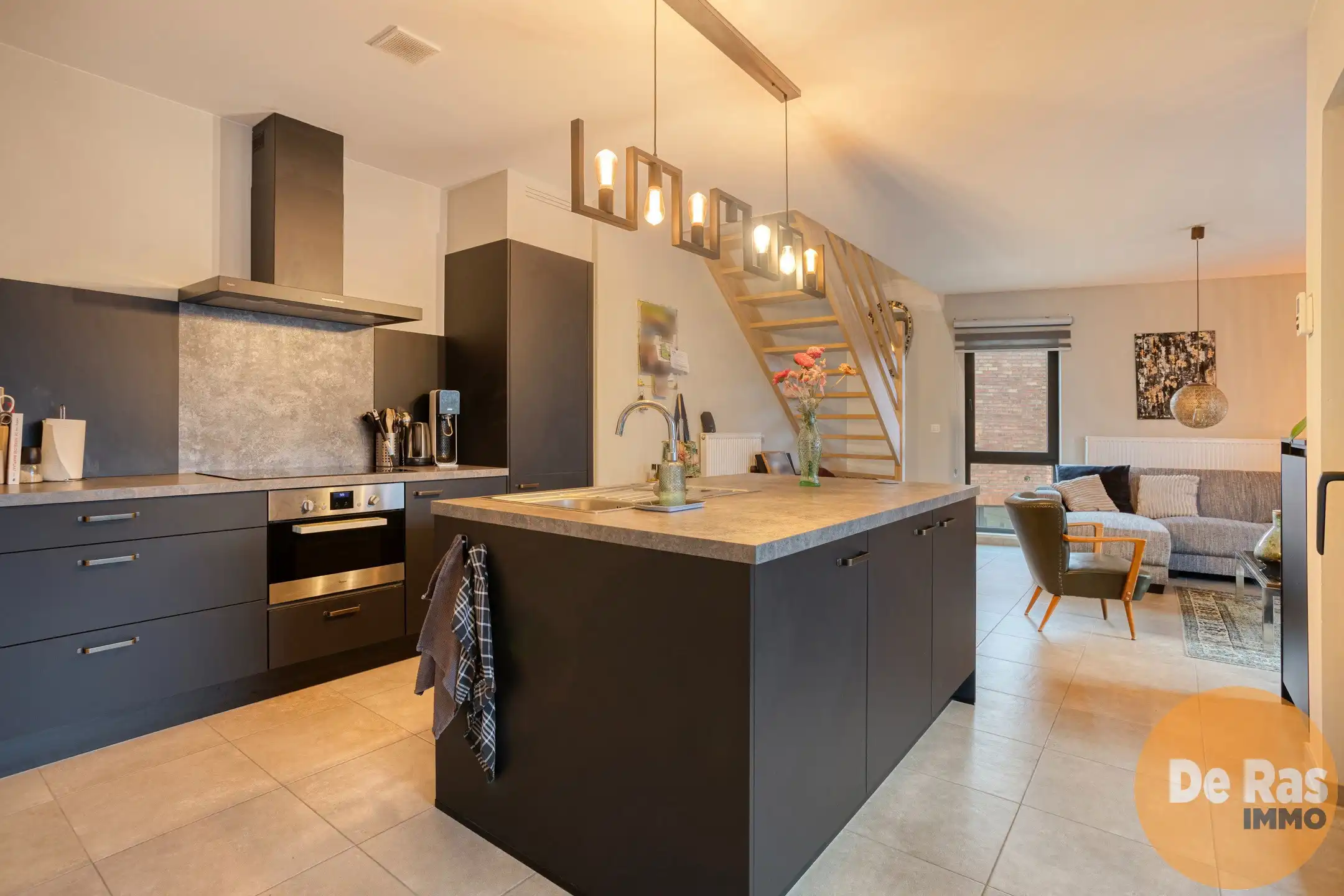 OORDEGEM – Recent duplexappartement met 2 slpks en balkon  foto 6