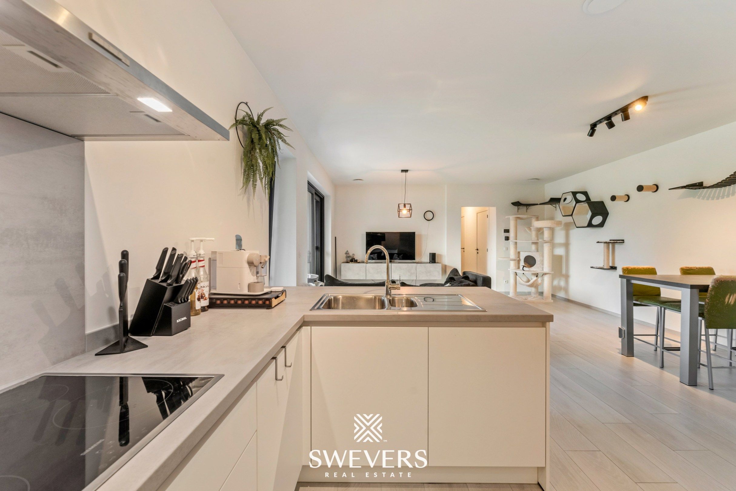 Instapklaar, energiezuinig gelijkvloers appartement (99 m²) met garage en kelders in het pittoreske Bolderberg foto 13