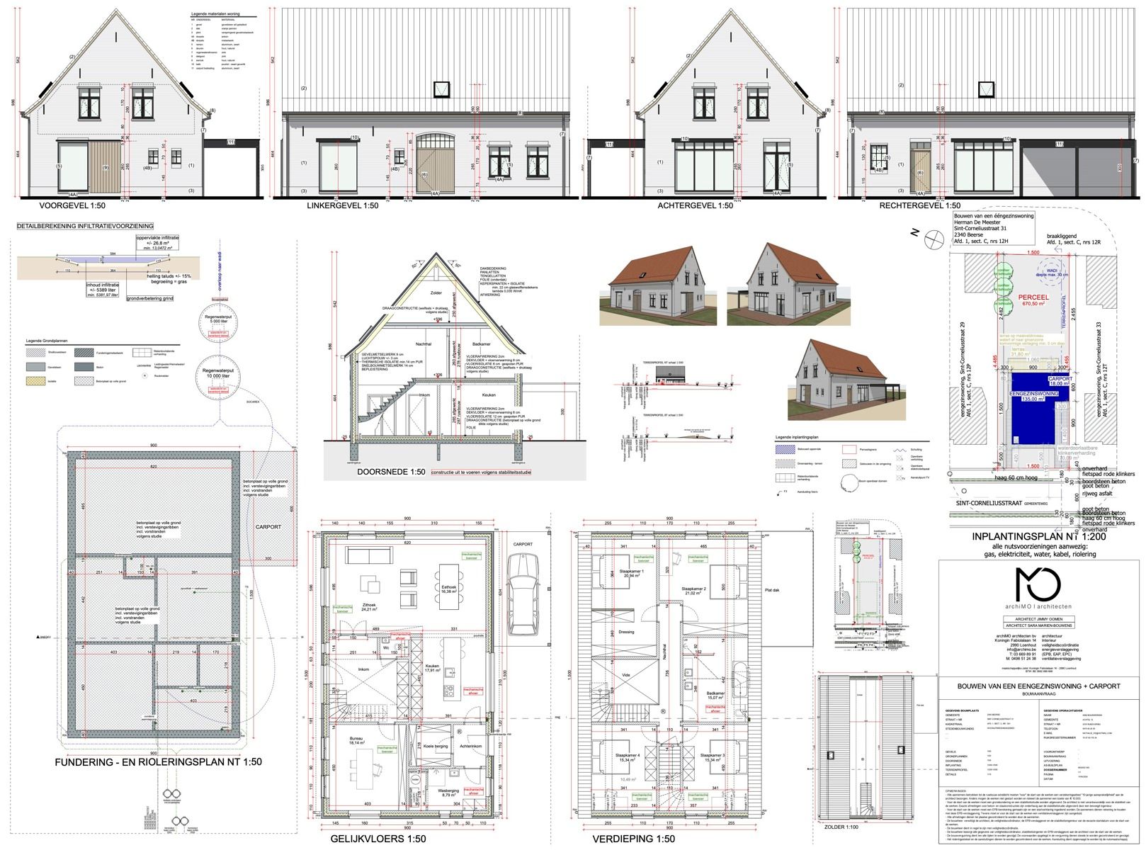 Ruime nieuwbouw Beerse: casco €395.000, afgewerkt €599.000!! foto 4