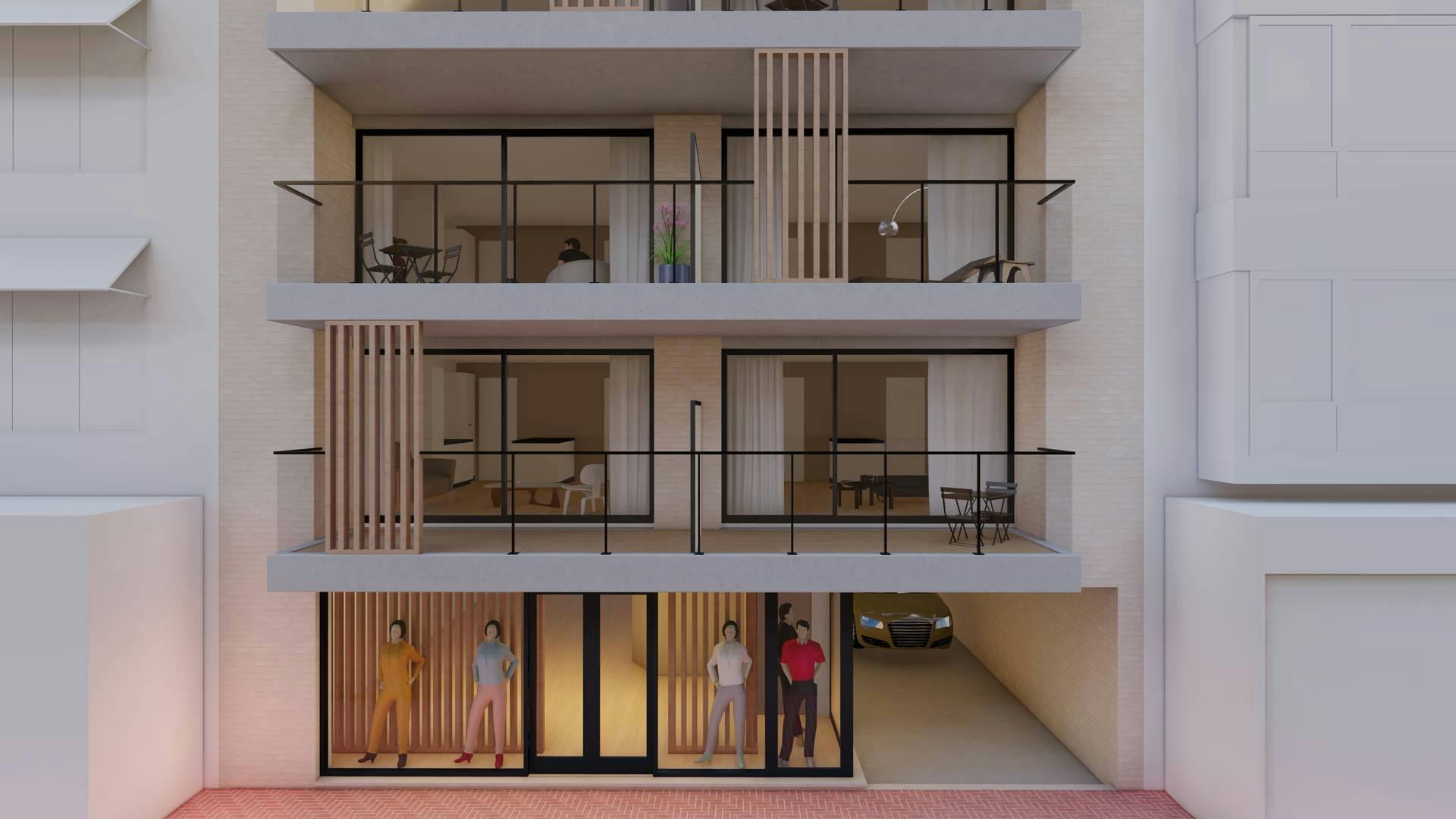 Nieuwbouwappartement met twee slaapkamers te koop in Middelkerke! foto 5