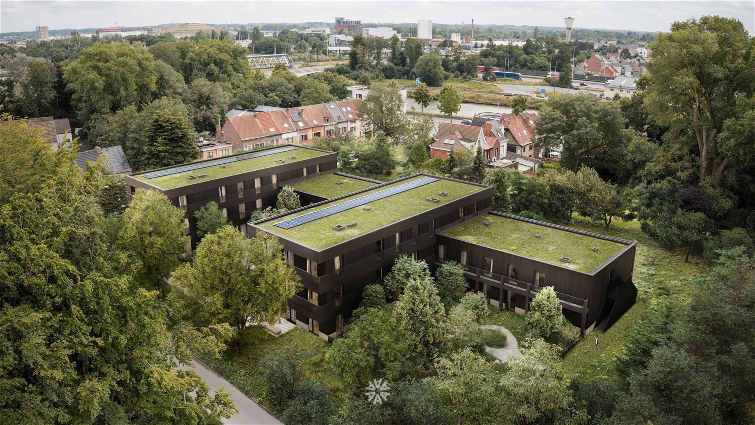 93 High-end studentenkamers in een bijzonder groene omgeving in Gent - Verkoop per unit foto 4