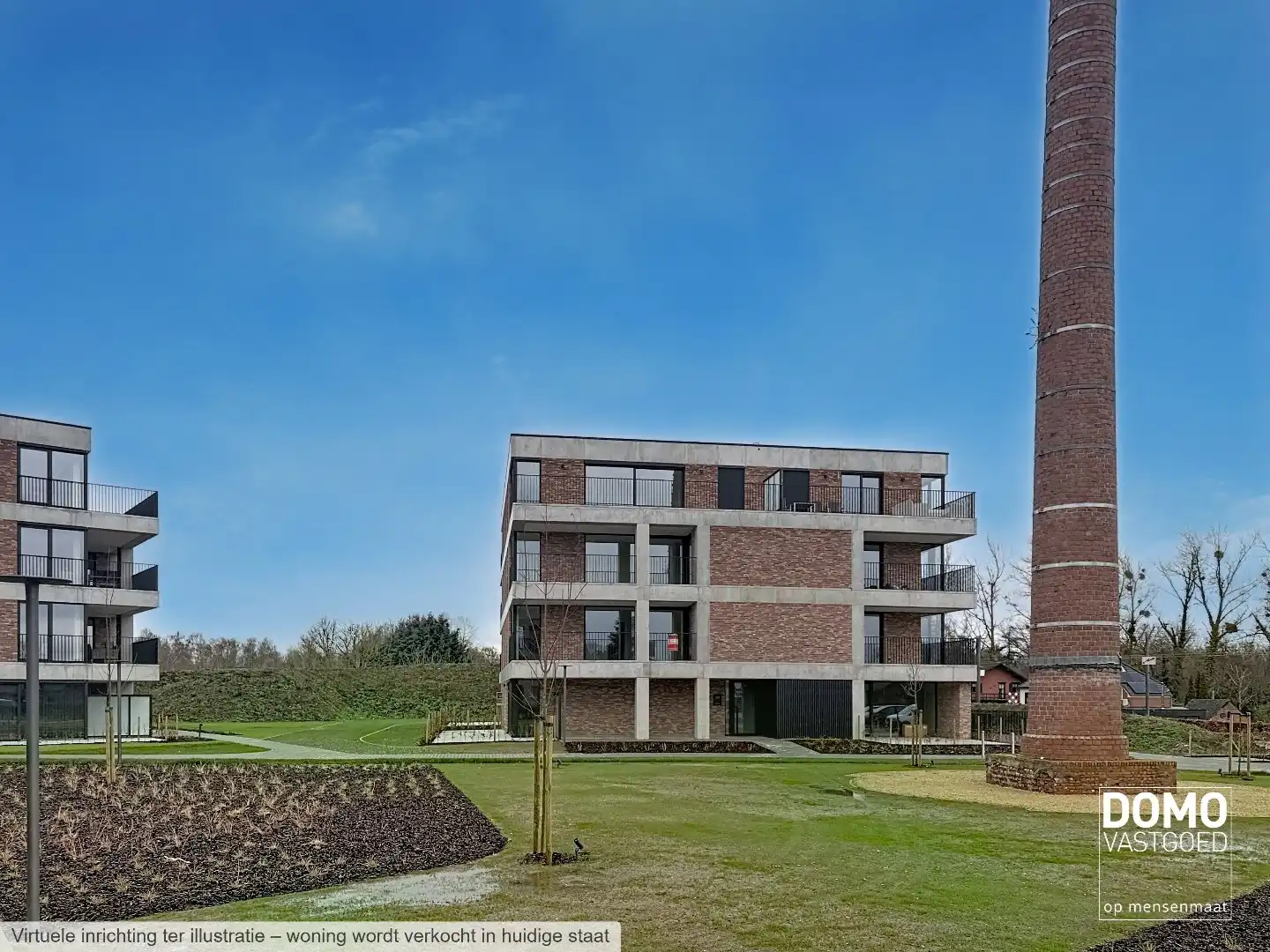 RUIM APPARTEMENT MET PRACHTIG TERRAS, LIFT EN GARAGEBOX IN CENTRUM KERMT foto 14