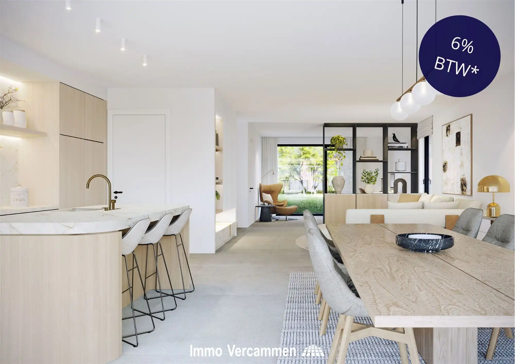 Moderne woning met inpandige garage te Putte foto {{pictureIndex}}