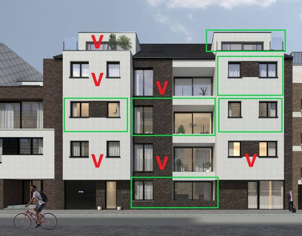 Super energiezuinige, nieuw te bouwen BEN appartementen met mooie zonneterrassen op centrale ligging te Blankenberge. foto 1