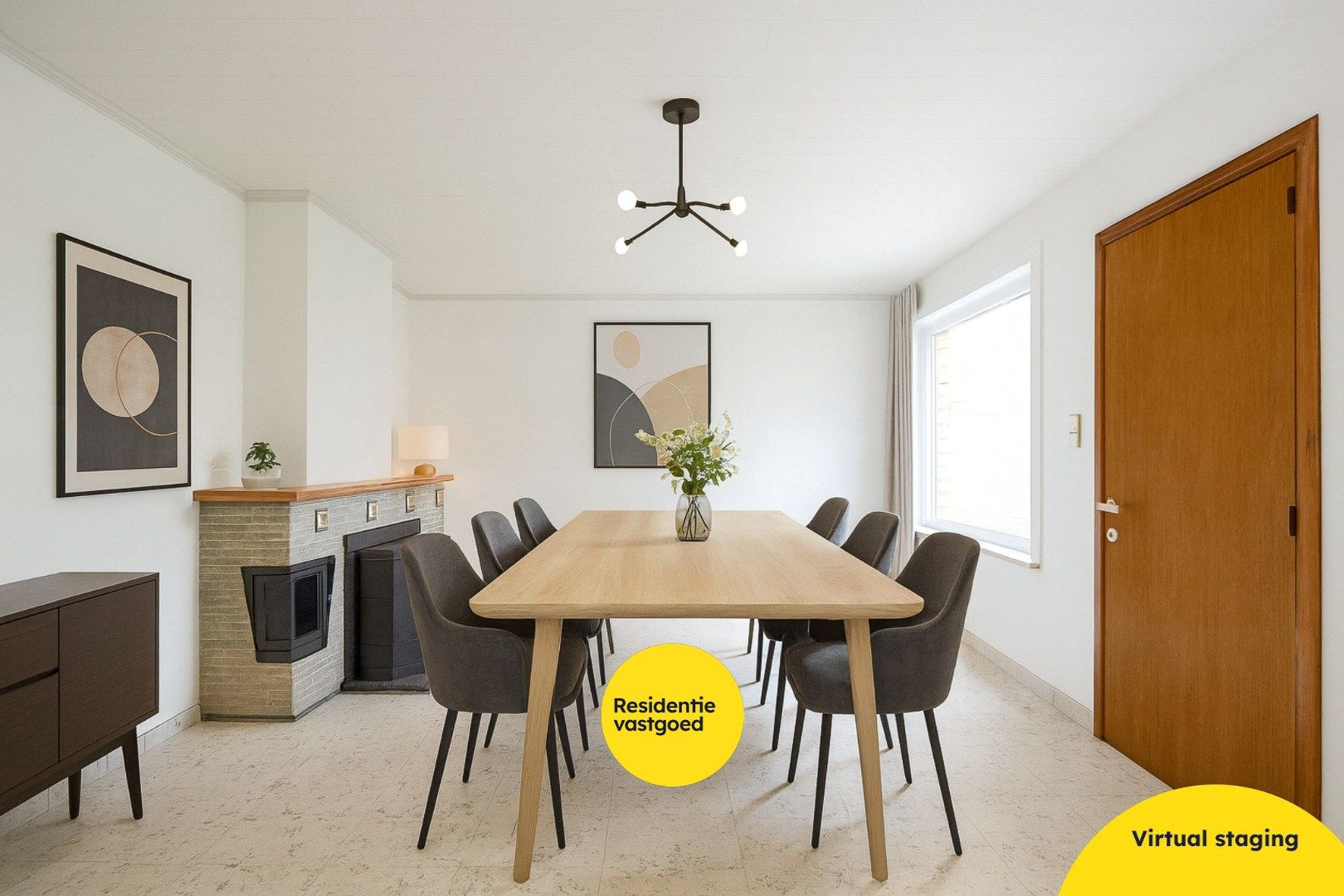 Ruime gezinswoning met 3 slaapkamers, grote tuin en garage.  foto 9