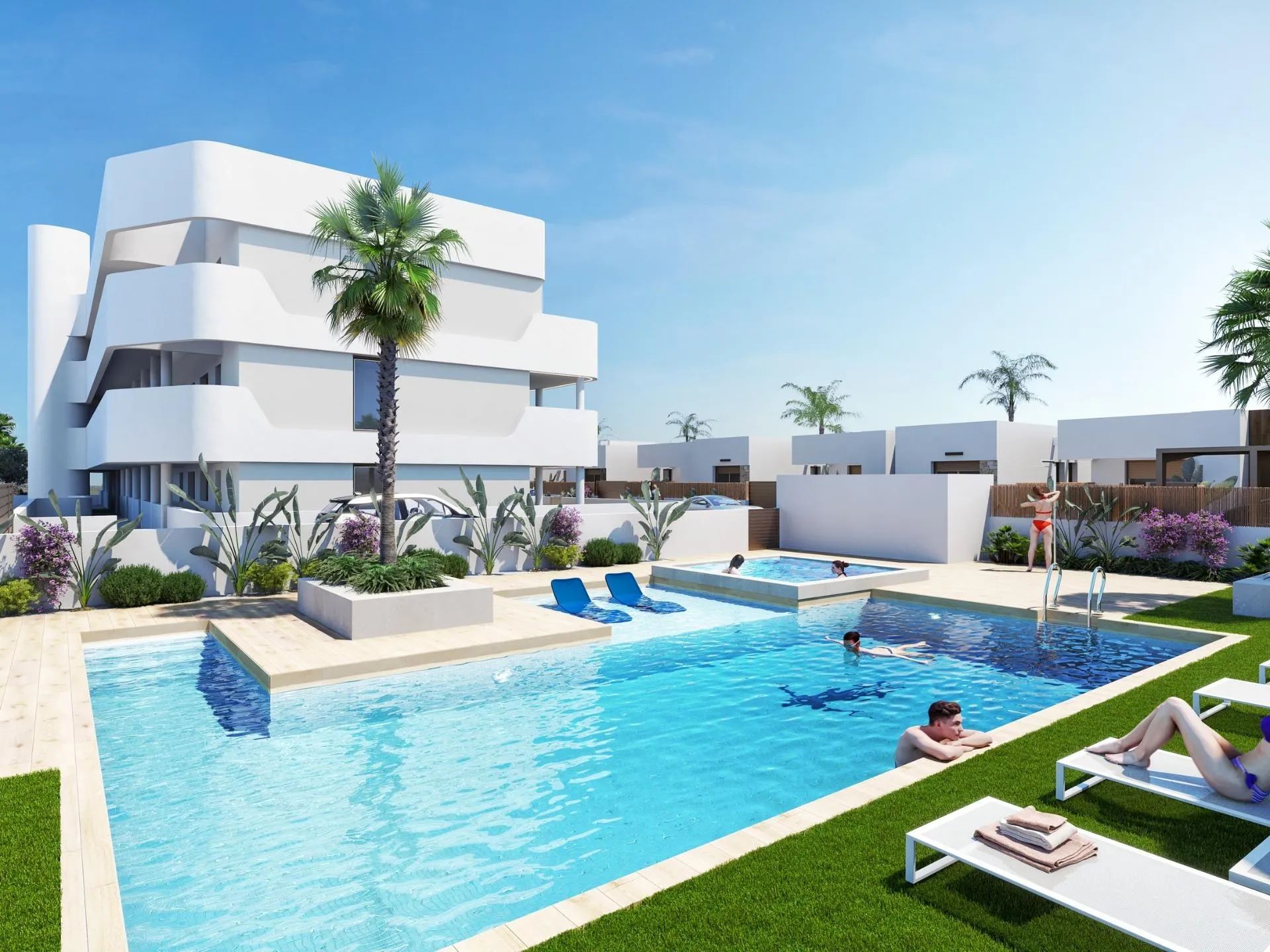 Exclusieve appartementen in Los Alcázares met spectaculair uitzicht foto {{pictureIndex}}