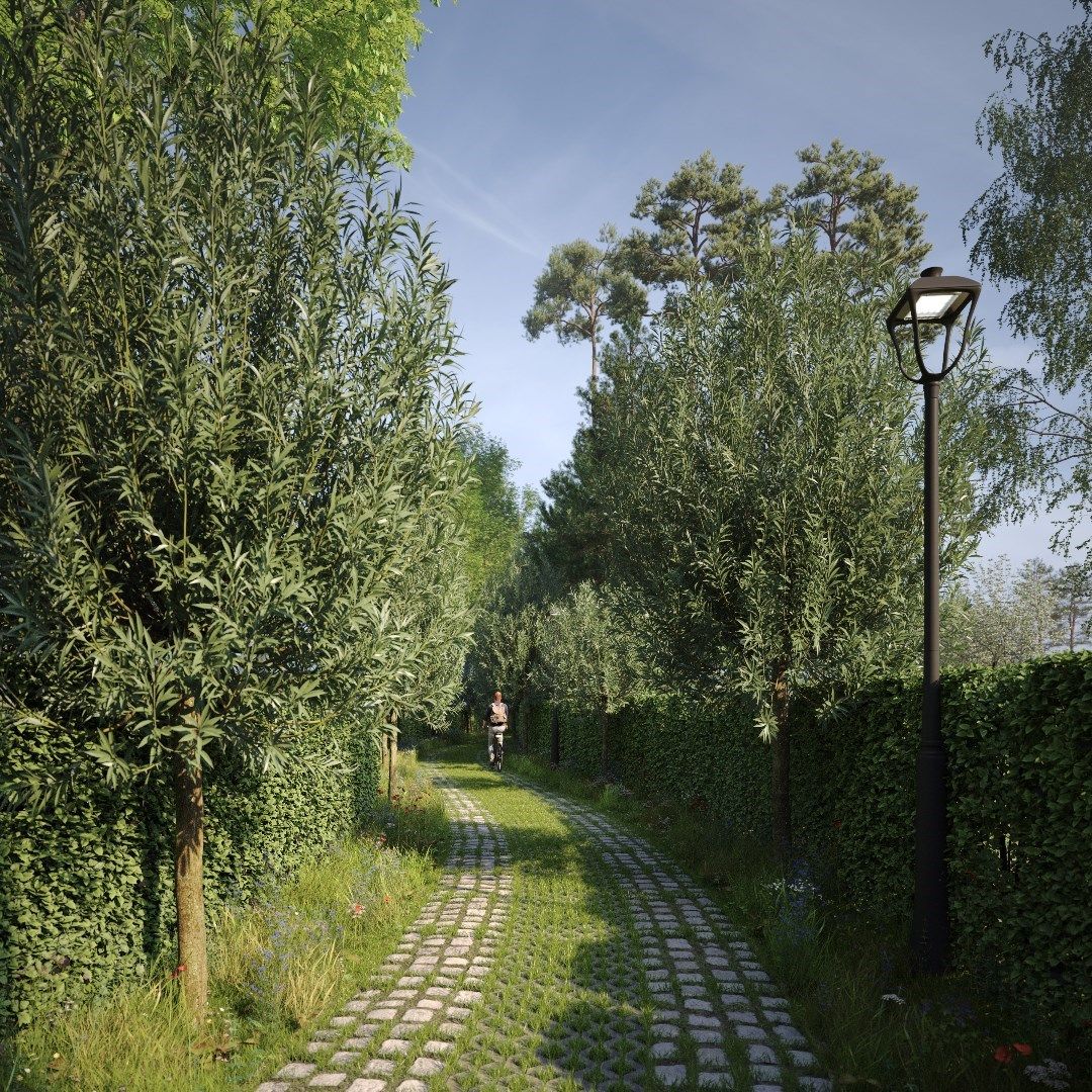 Exclusieve villa's en bouwgronden aan de Magere Schorre foto {{pictureIndex}}