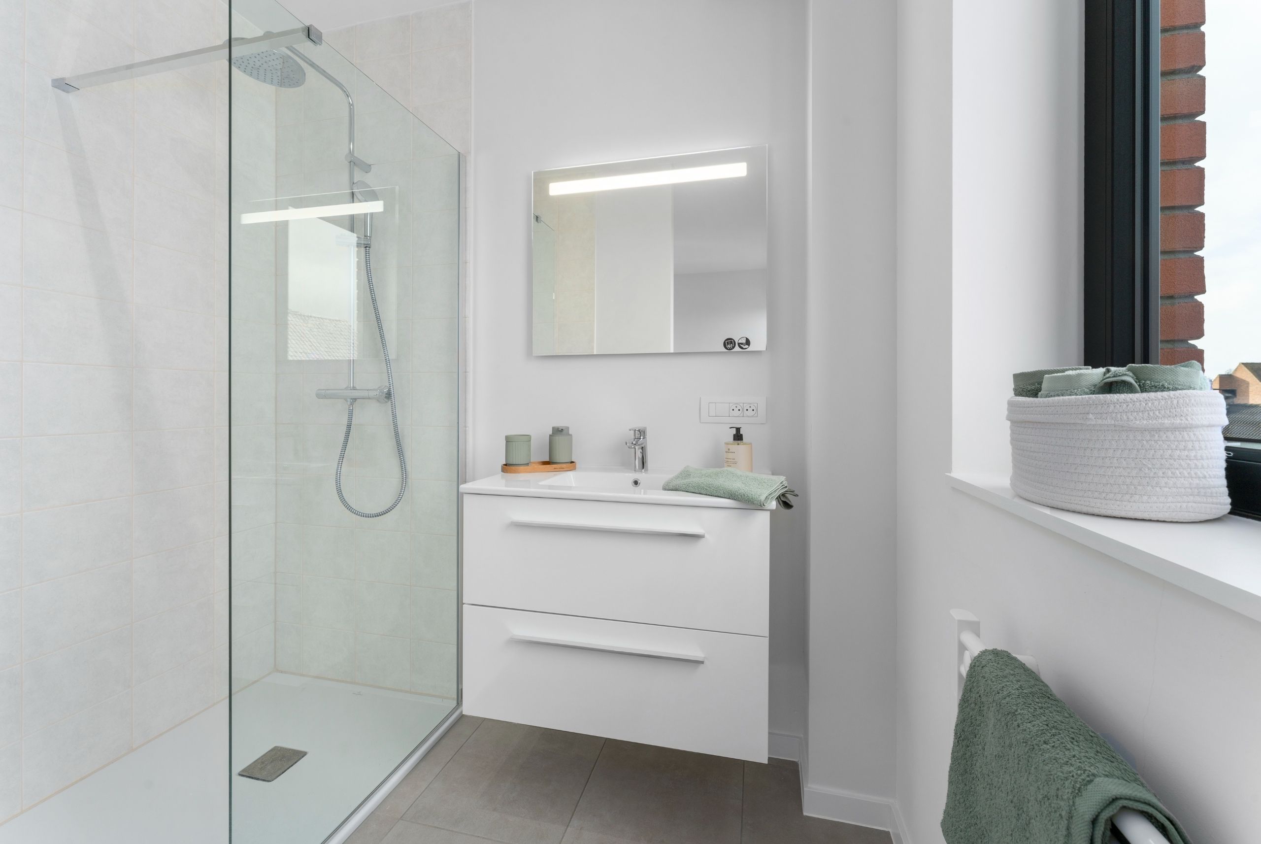 Nieuwbouwappartement met 1 slpk.,, autostaznplaats & kelder foto 13