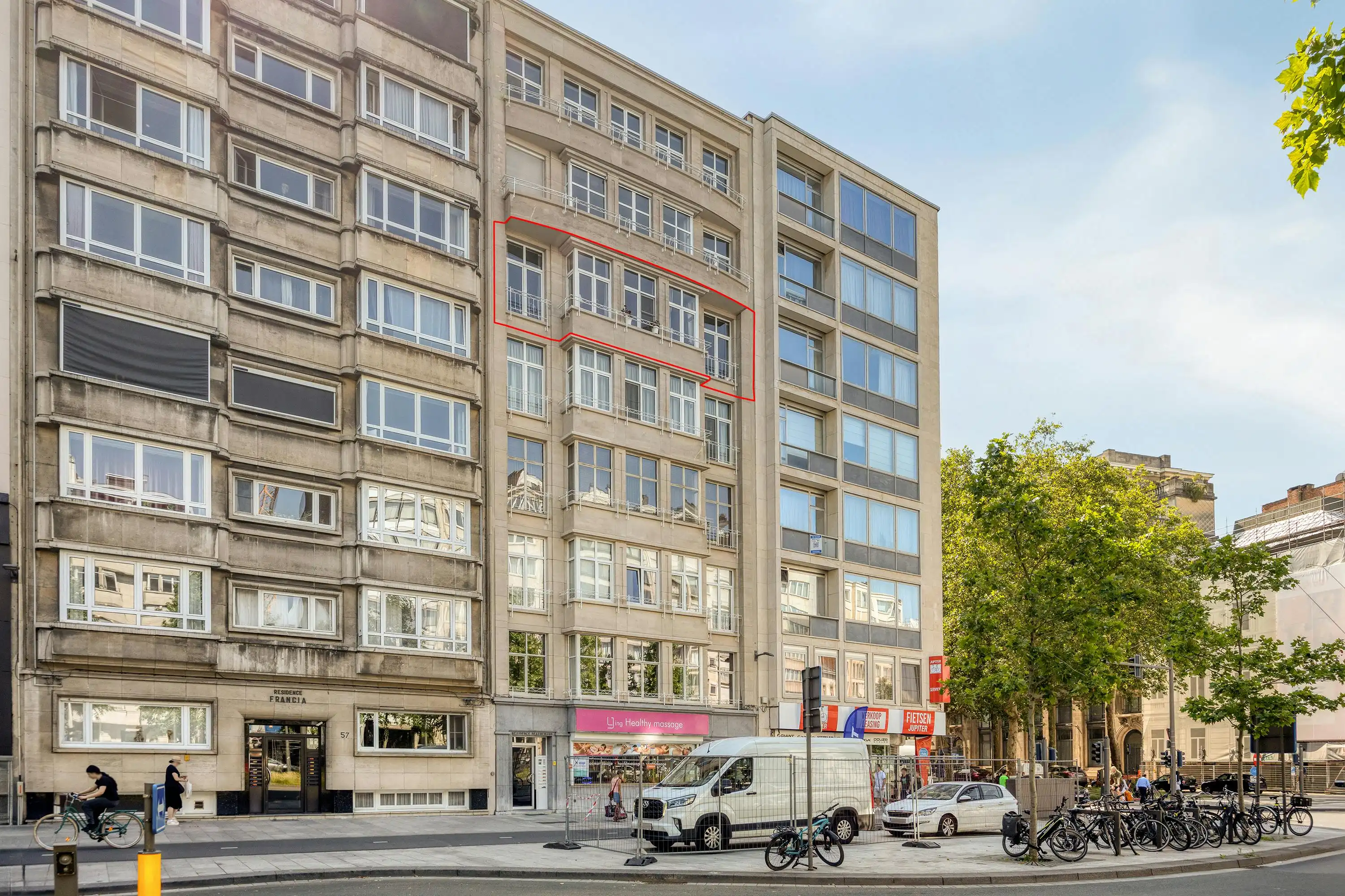 Uniek appartement (ca. 172m²) te koop in centrum Antwerpen foto 28