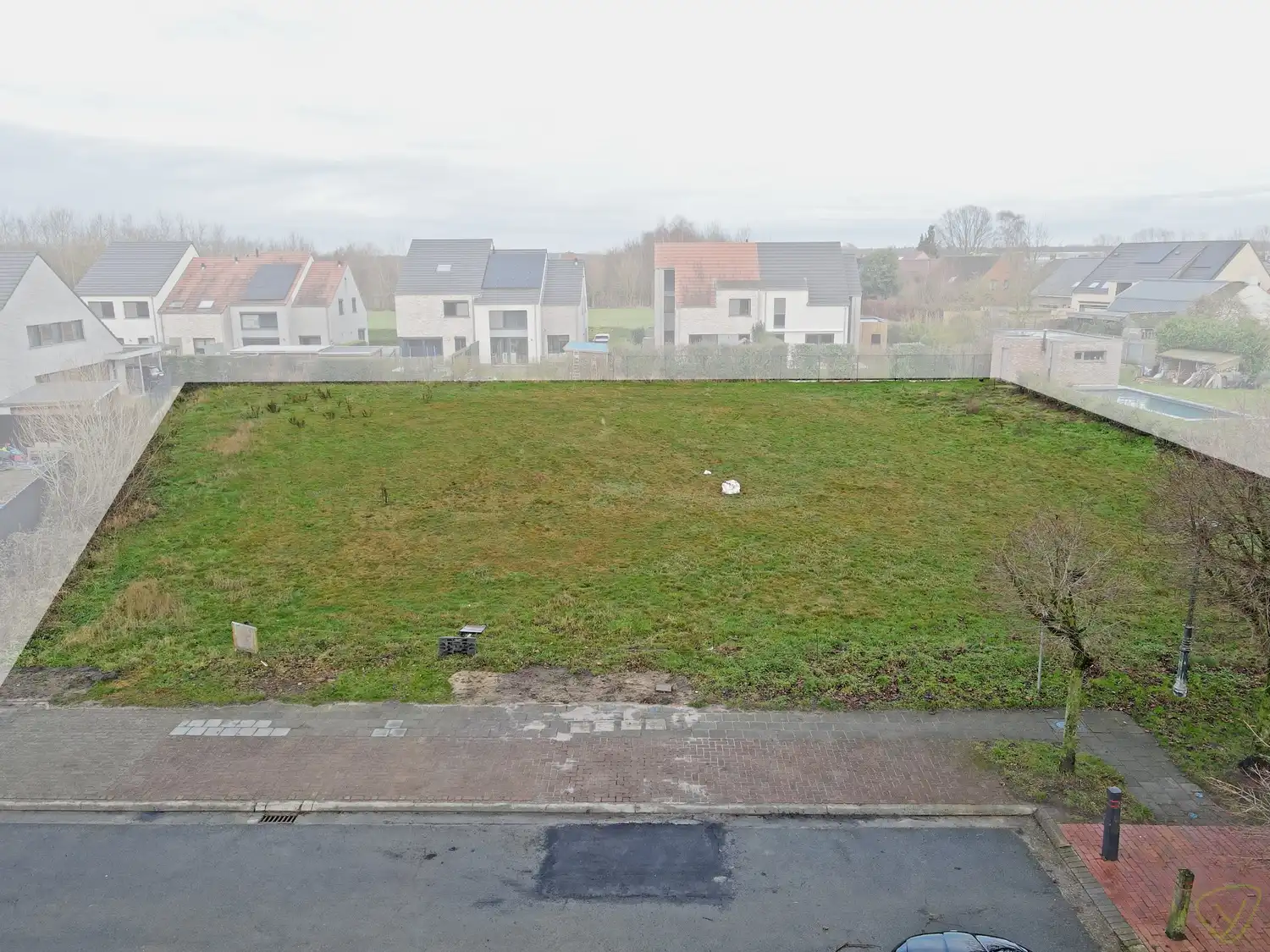 Drie rustig gelegen bouwgronden in doodlopende straat te Waarschoot foto 4