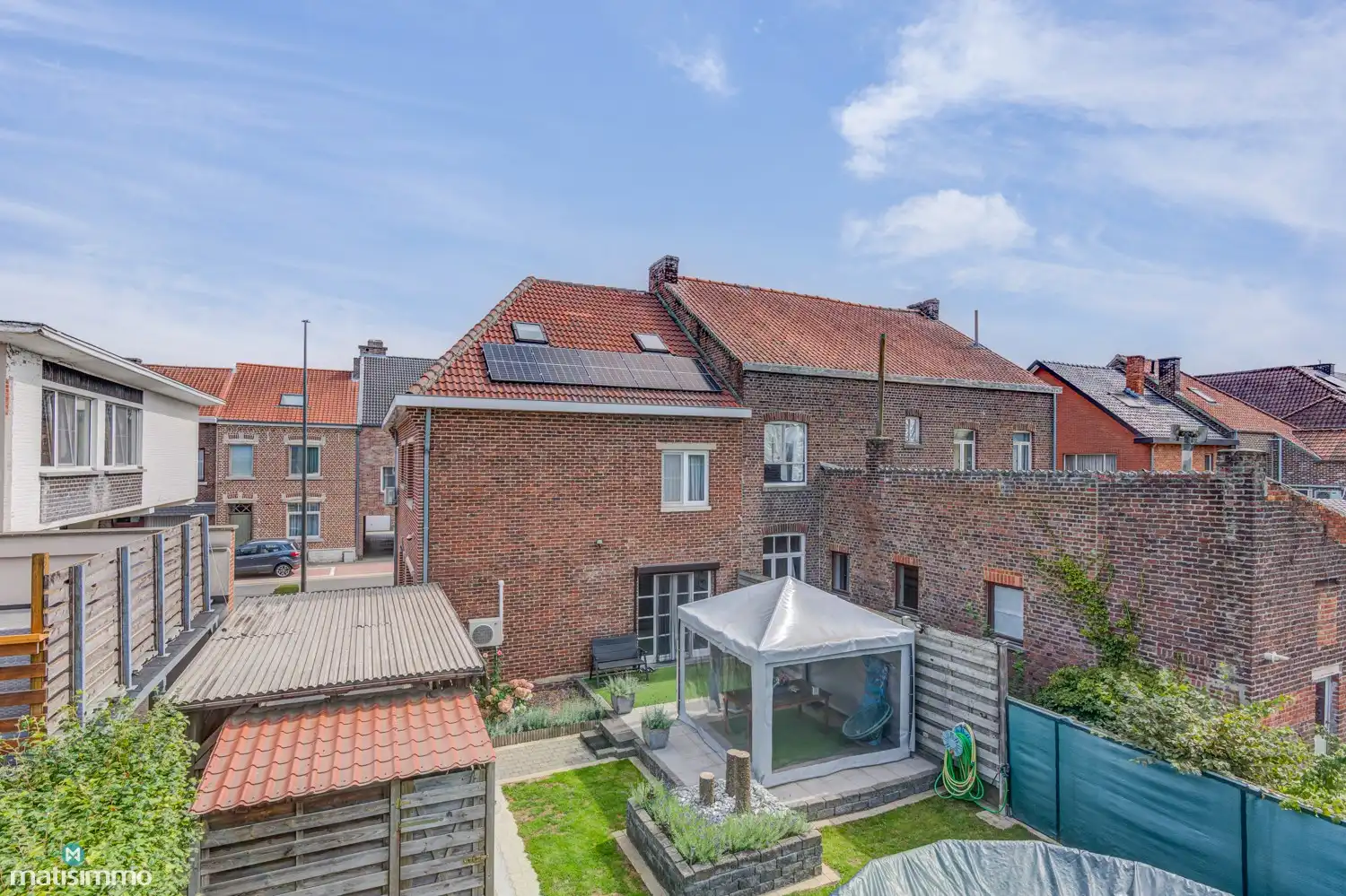 KARAKTERVOLLE EENGEZINSWONING MET 5 SLAAPKAMERS, GARAGE, CARPORT EN TUIN NABIJ HET CENTRUM VAN BILZEN foto 38