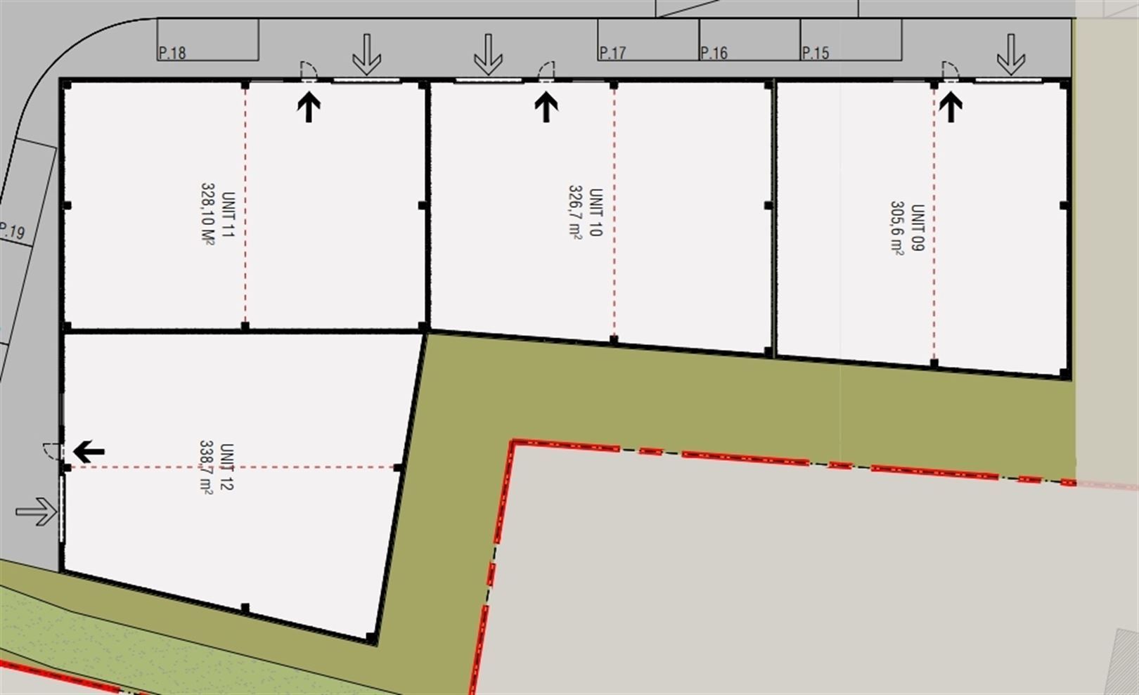 Te Huur/Te Koop Nieuwbouw KMO units te Tielt foto 14