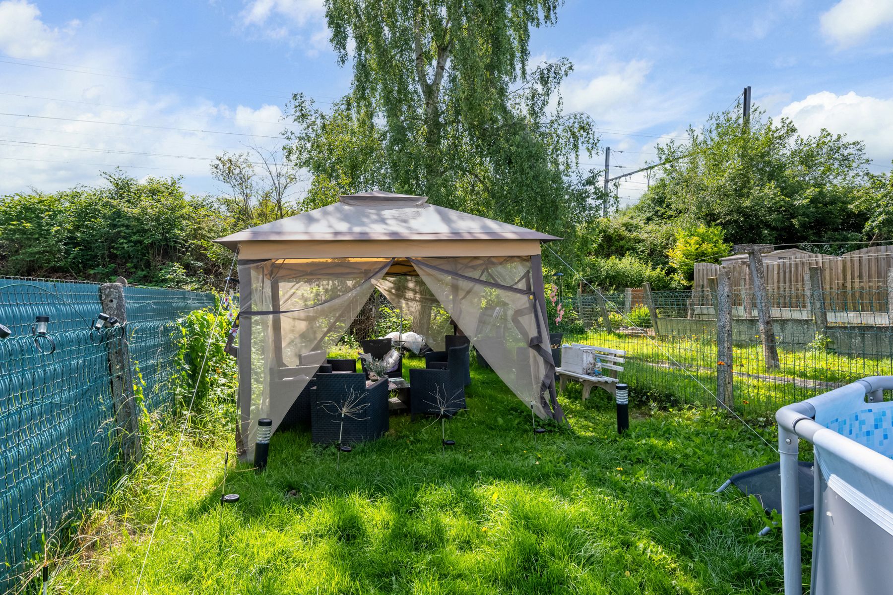 Gesloten woning, tuin en 3 slpks bij centrum Geraardsbergen foto 15