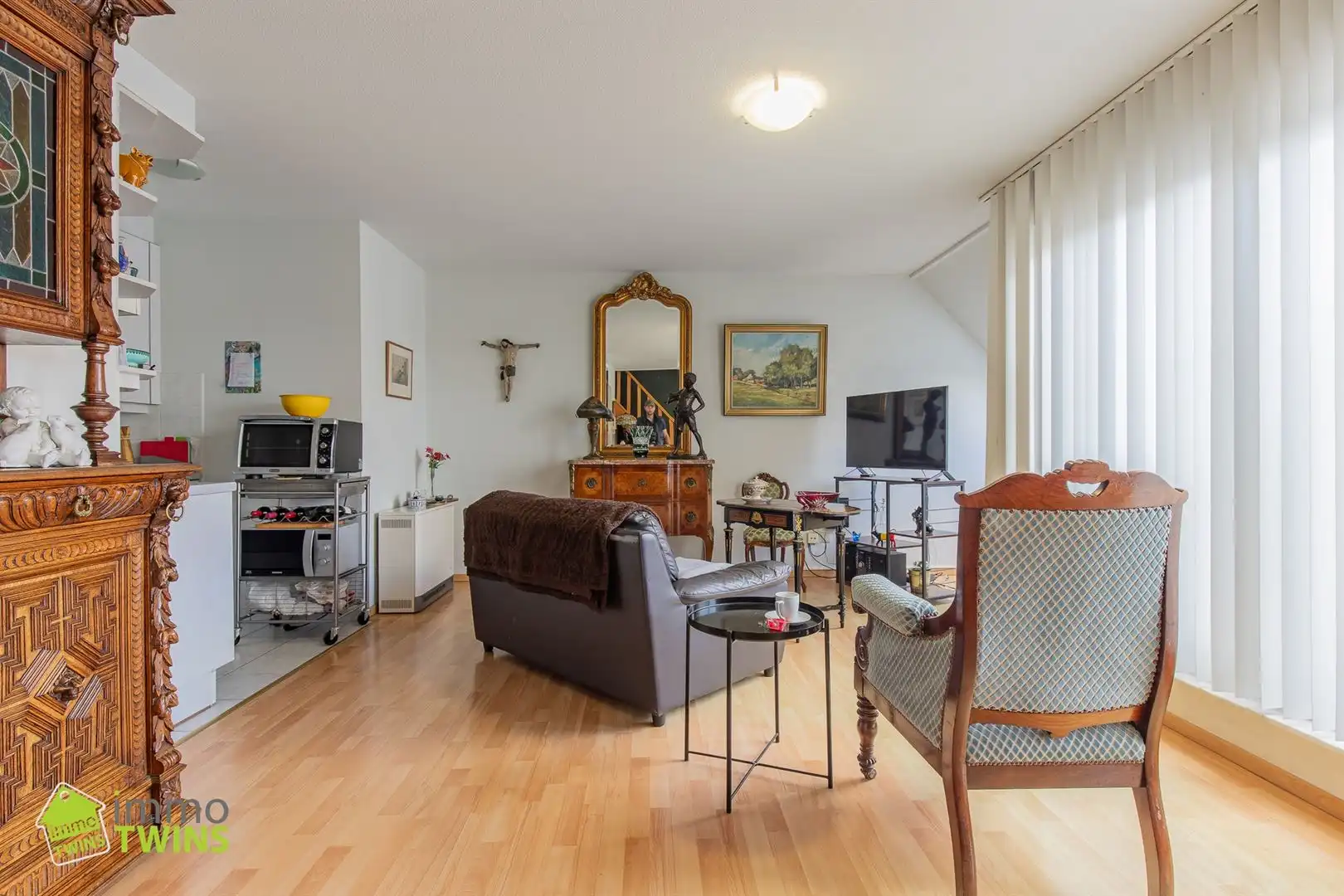 Ruim duplex appartement met terras te Bredene  foto 2