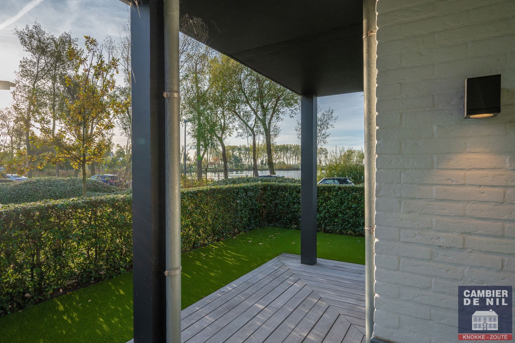 Ongemeubeld tuinappartement met zicht over de Lakeside Paradise foto 9