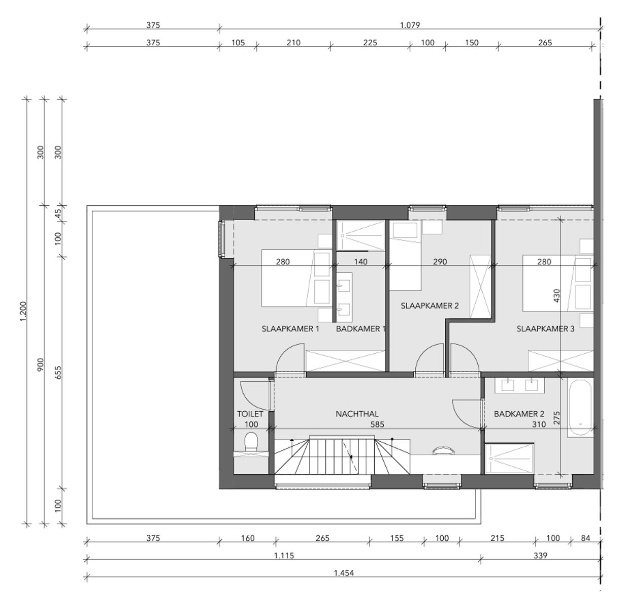 Lot 2: Ruime nieuwbouwwoning (288 m²) op perceel van 830 m² foto 5