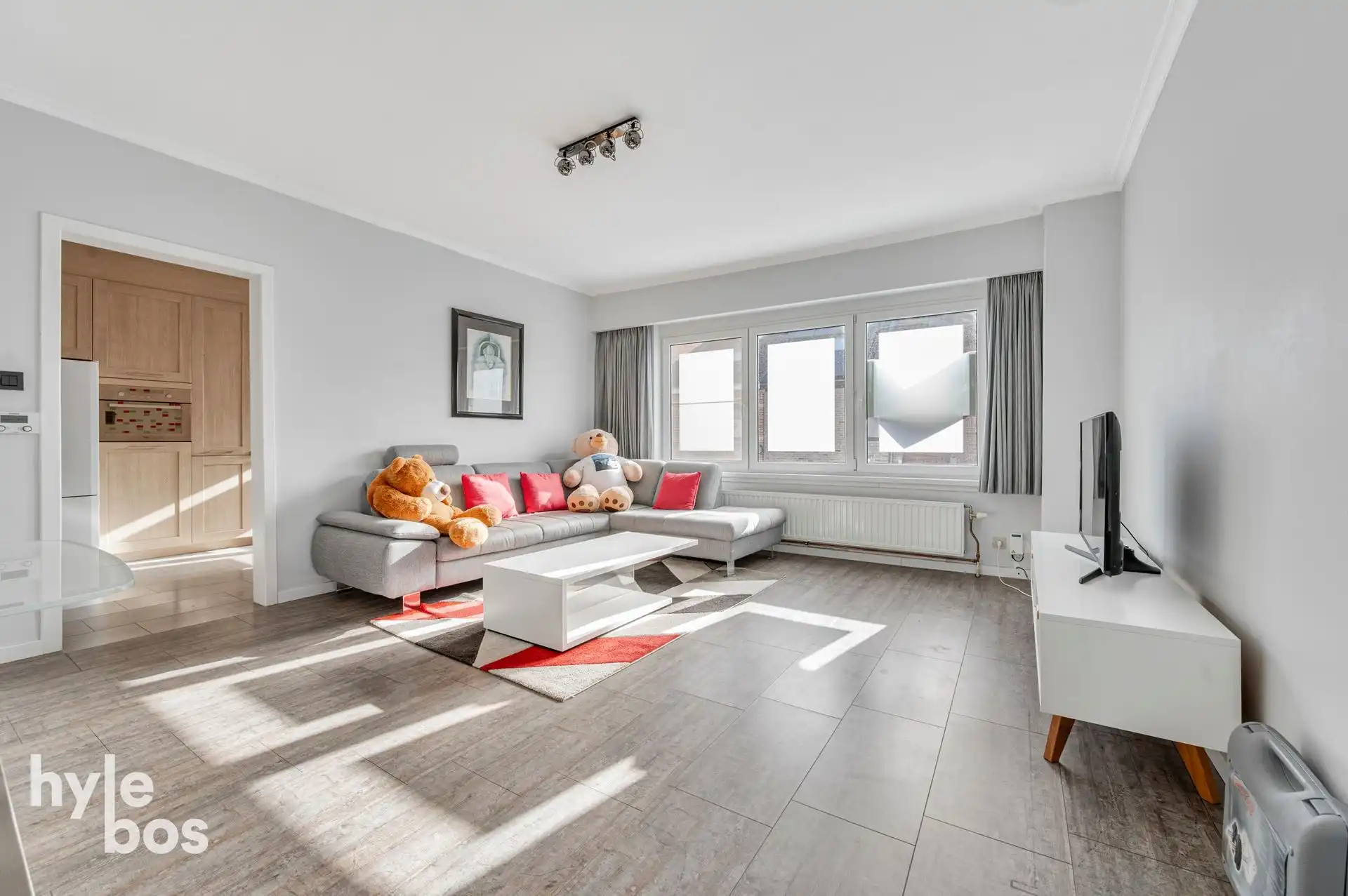 Ruim lichtrijk hoekappartement met garage foto 5