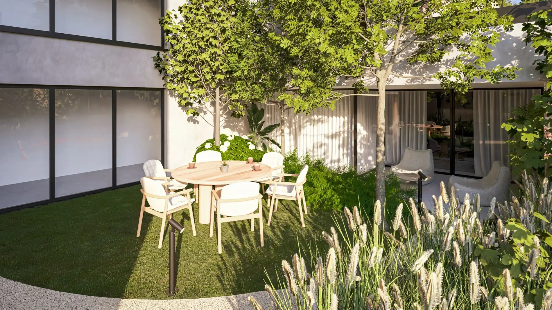 Nieuwbouwappartement op de 2de verdieping met 2 slaapkamers en ruim terras uitgevend op het groene Mottepark, in res. De Motte, vlakbij het centrum van Hoeselt foto 12