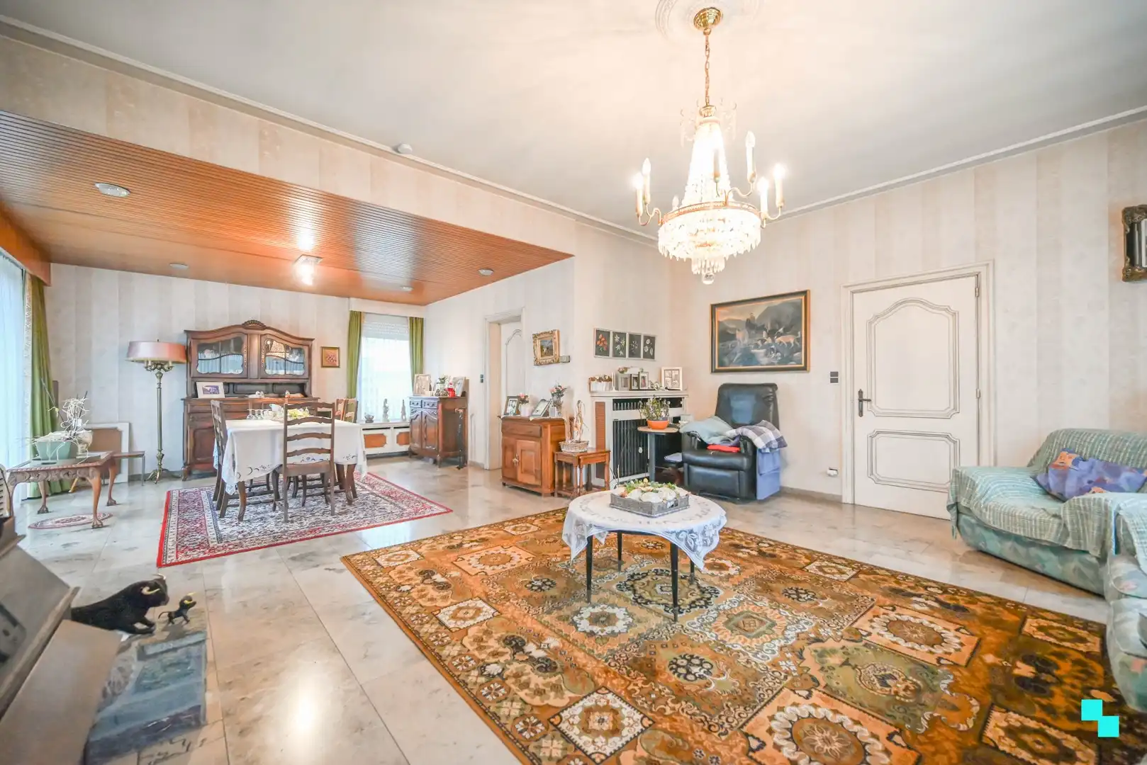 Statige gelijkvloerse villa in Waregem foto 8