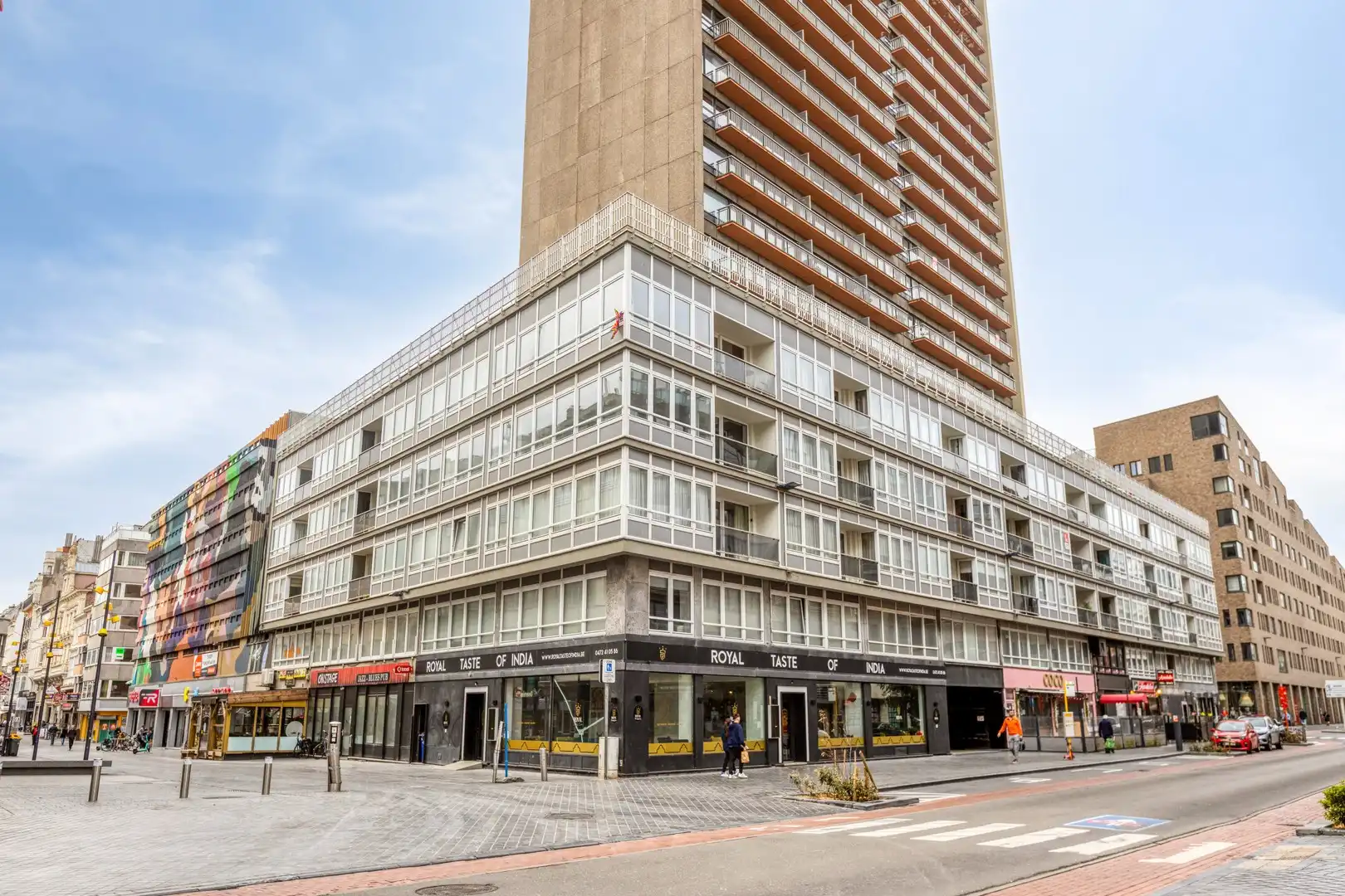 Prachtig 2-slaapkamer appartement met zijdelings zeezicht gelegen in de iconische Europagalerij in het centrum van Oostende. foto 16