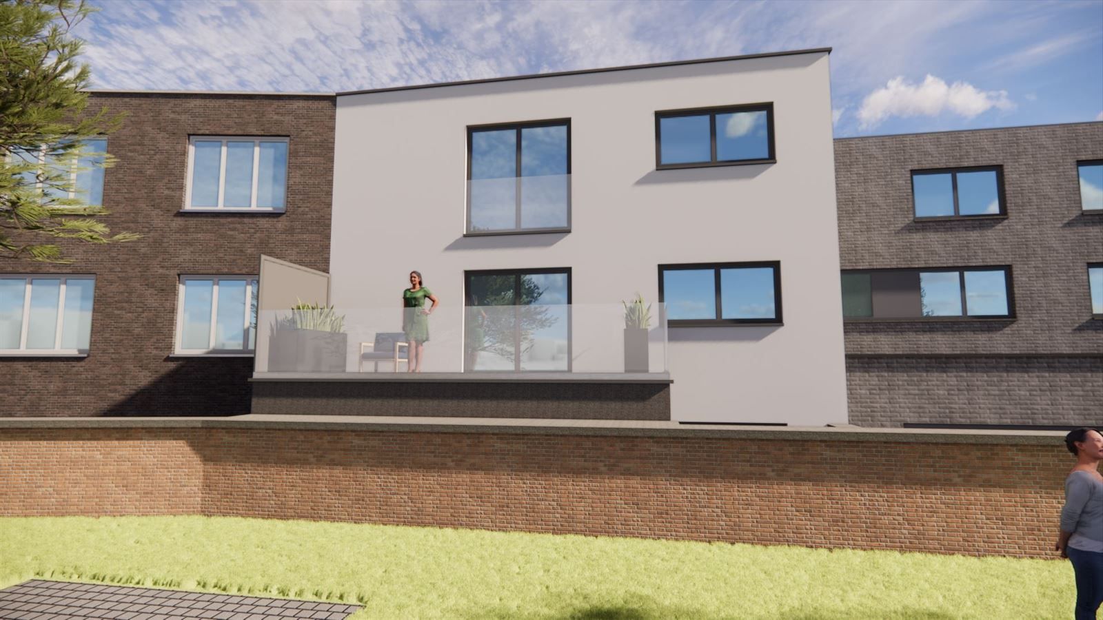 Nieuwbouw duplex-appartement (2%) TE KOOP in Lennik foto 6