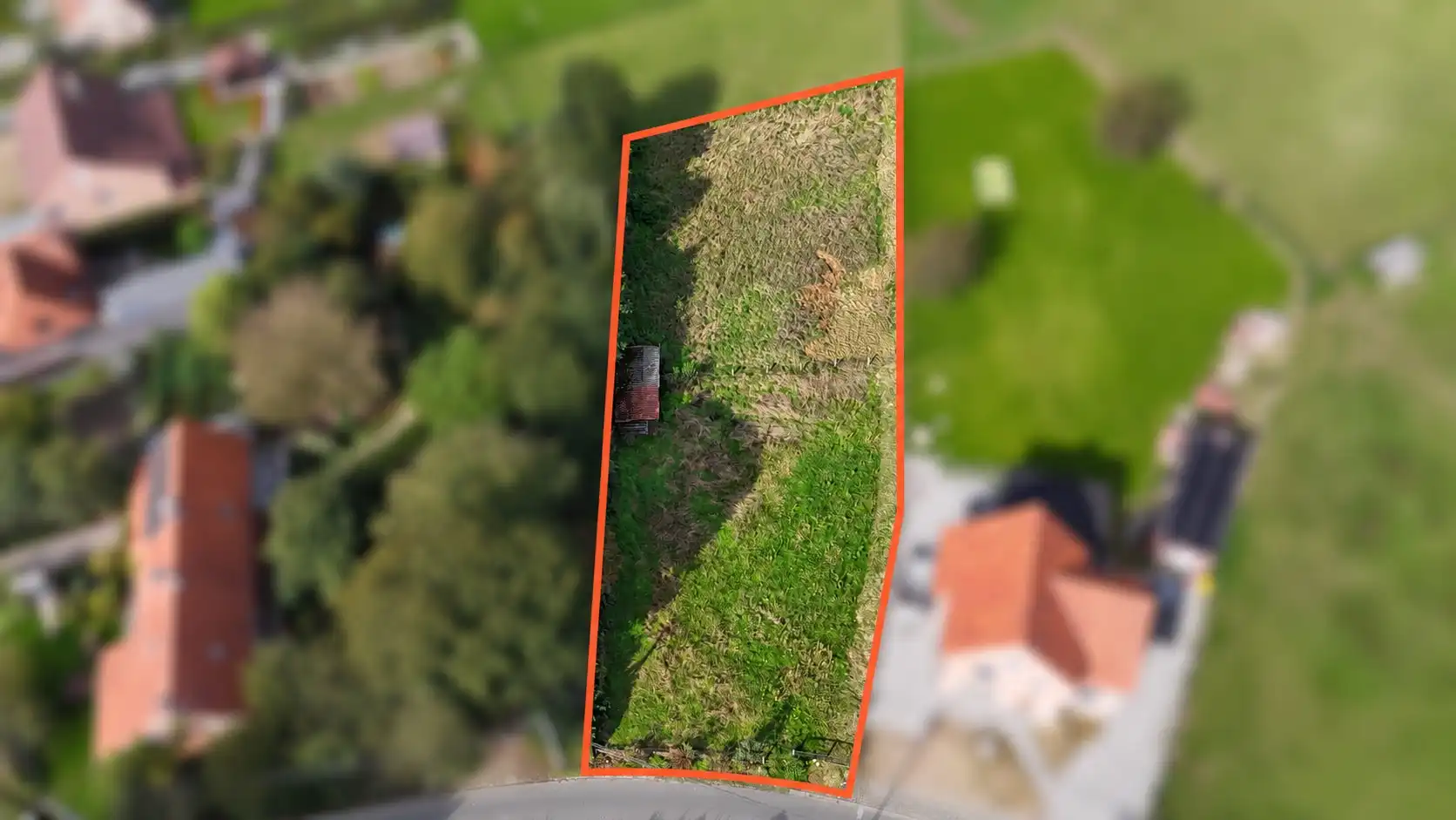 Landelijk gelegen perceel bouwgrond van 1.417 m² foto 2
