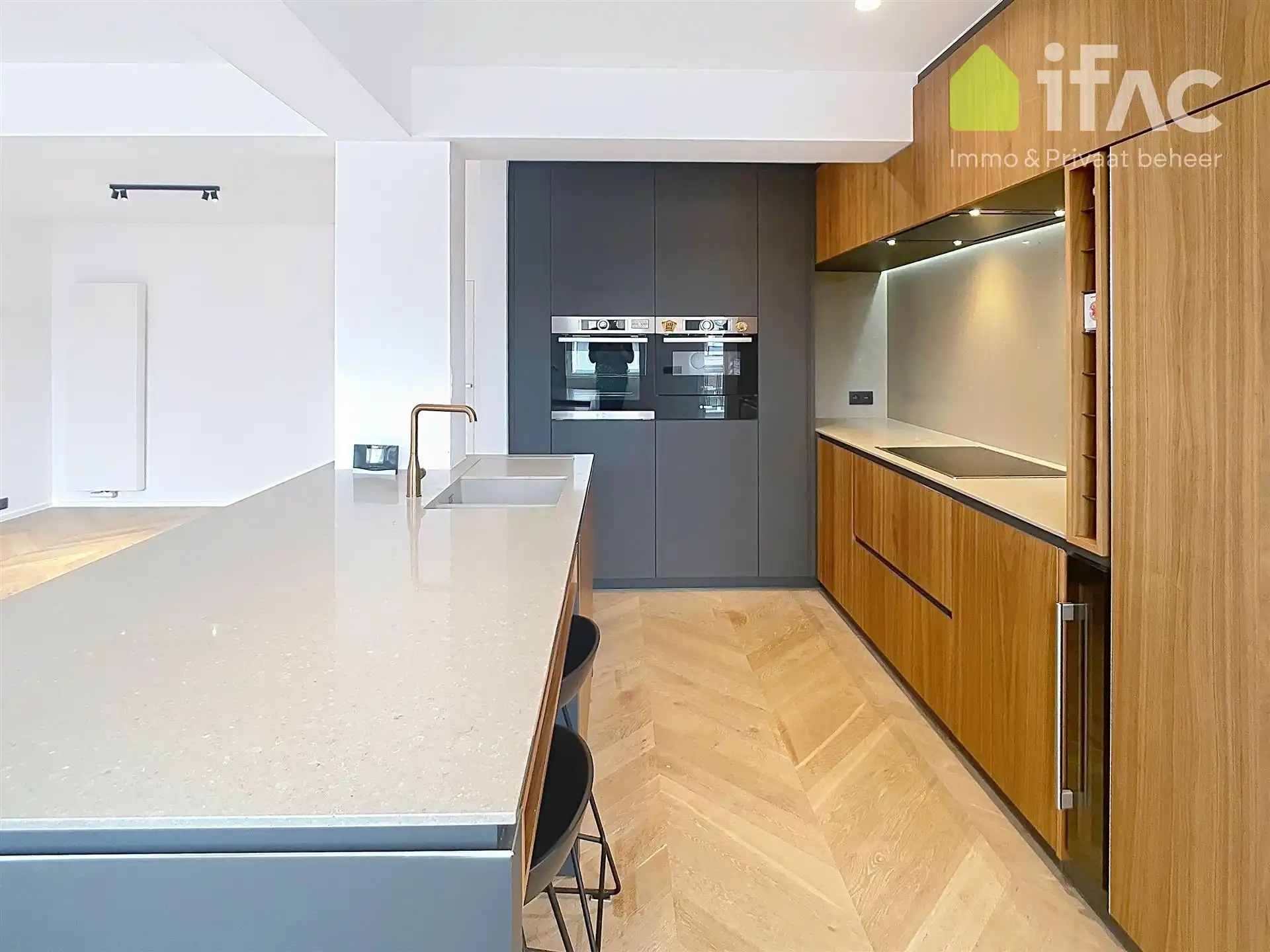 Prachtig, energiezuinig, luxe appartement m 2 slpk + garage foto 7