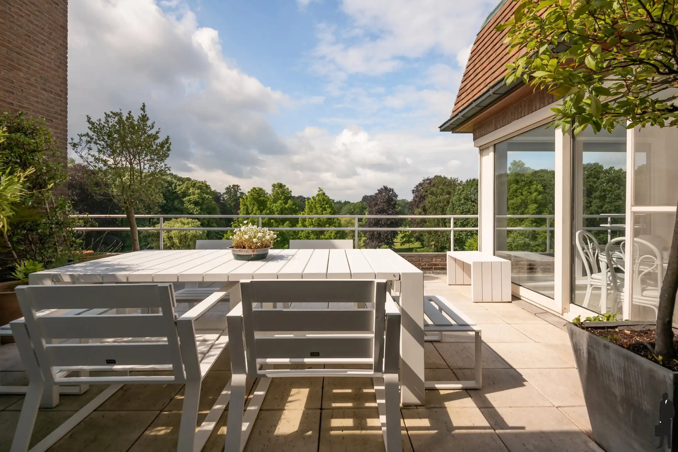 Exclusieve penthouse met panoramische terrassen in het prestigieuze parkdomein Wilaard te Kapellen foto 10