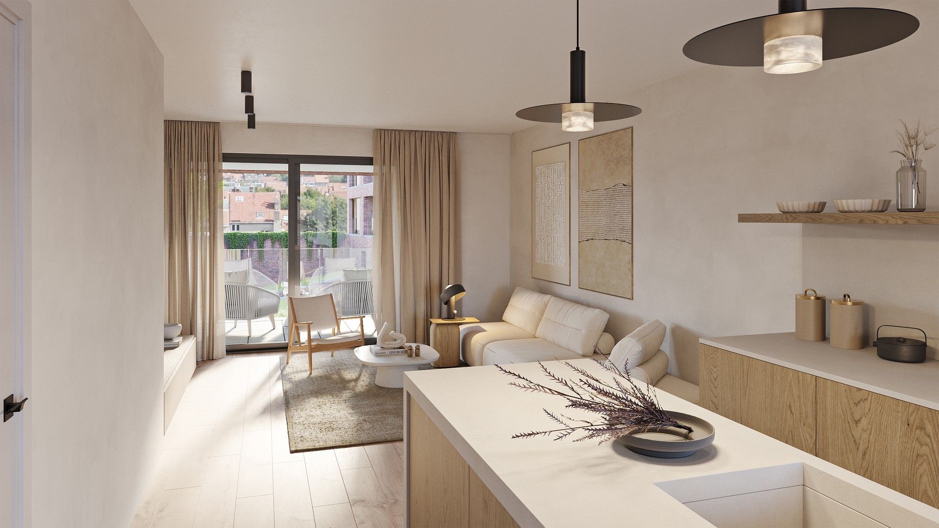 Appartementen en duplex appartementen met prachtige binnentuin - Residentie Cornu foto 11