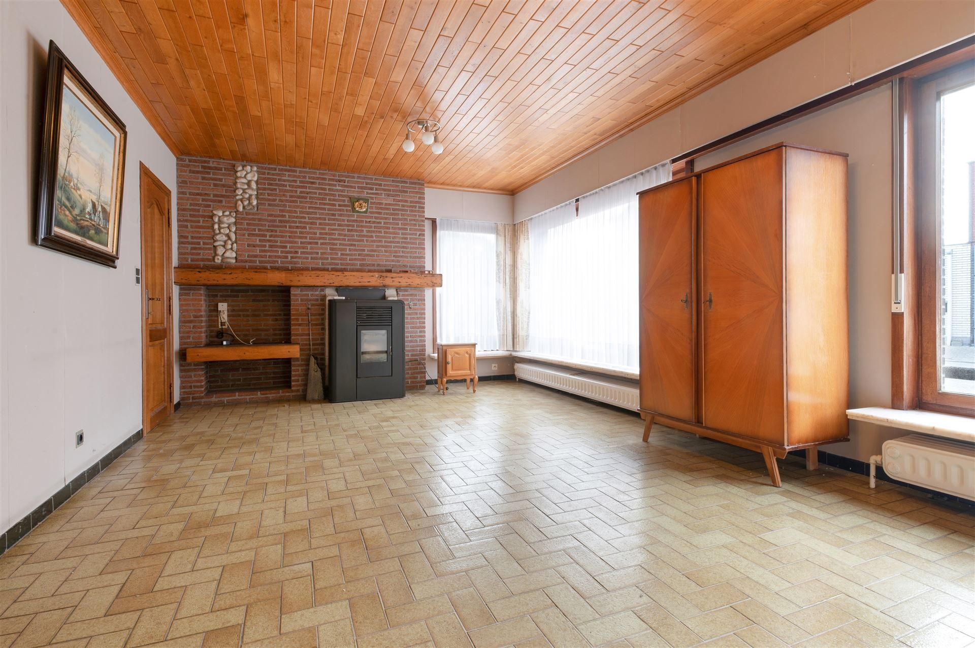 Rustig gelegen te renoveren HOB in Zingem. foto 4