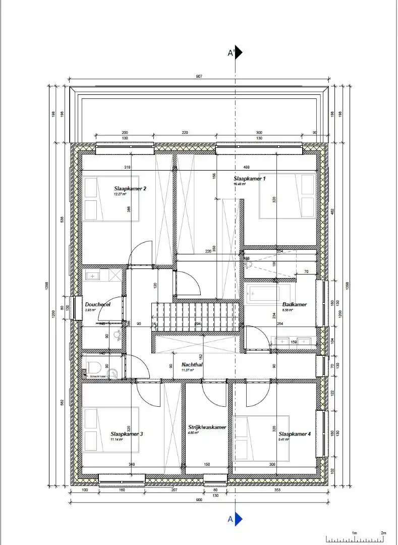 Ruime nieuwbouwwoning te Boutersem met zicht op het achterliggend groen foto 4