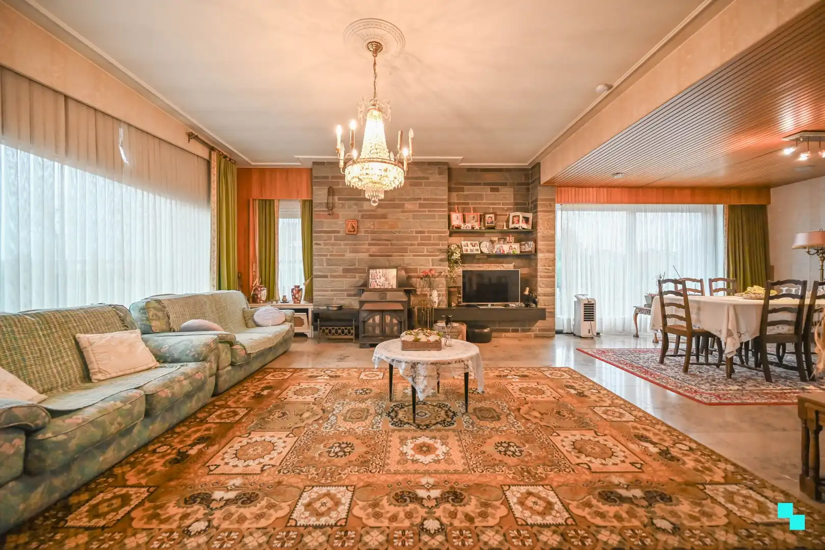 Statige gelijkvloerse villa in Waregem foto 10