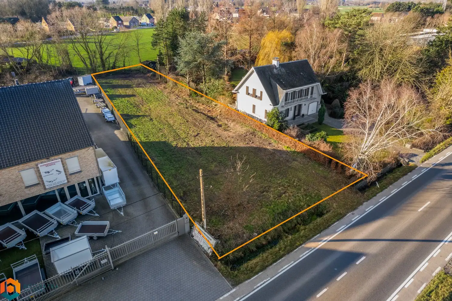 Bouwgrond open bebouwing op perceel van 1.255 m² foto 6