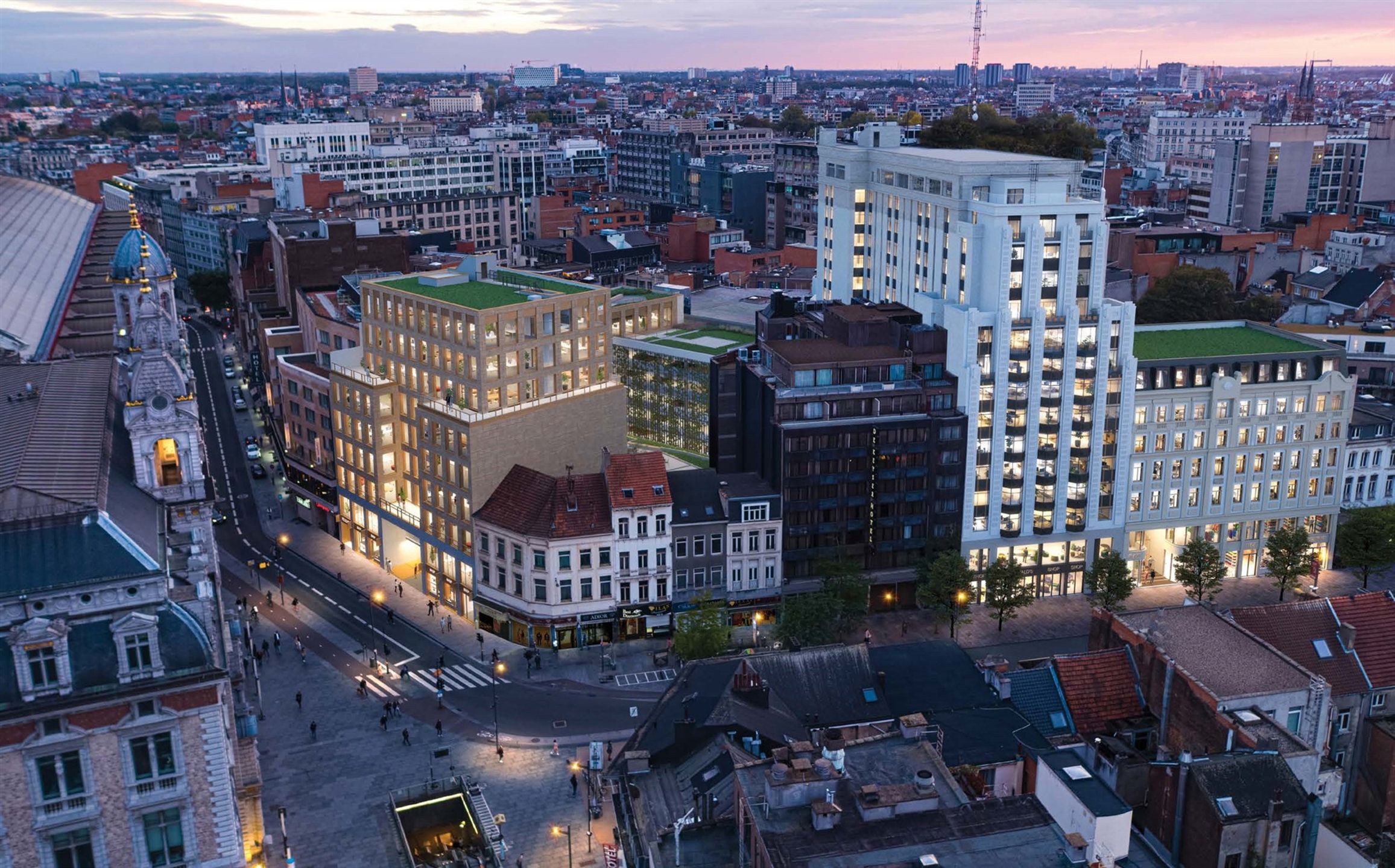 De Keyserlei Deco kantoorgebouw foto 2