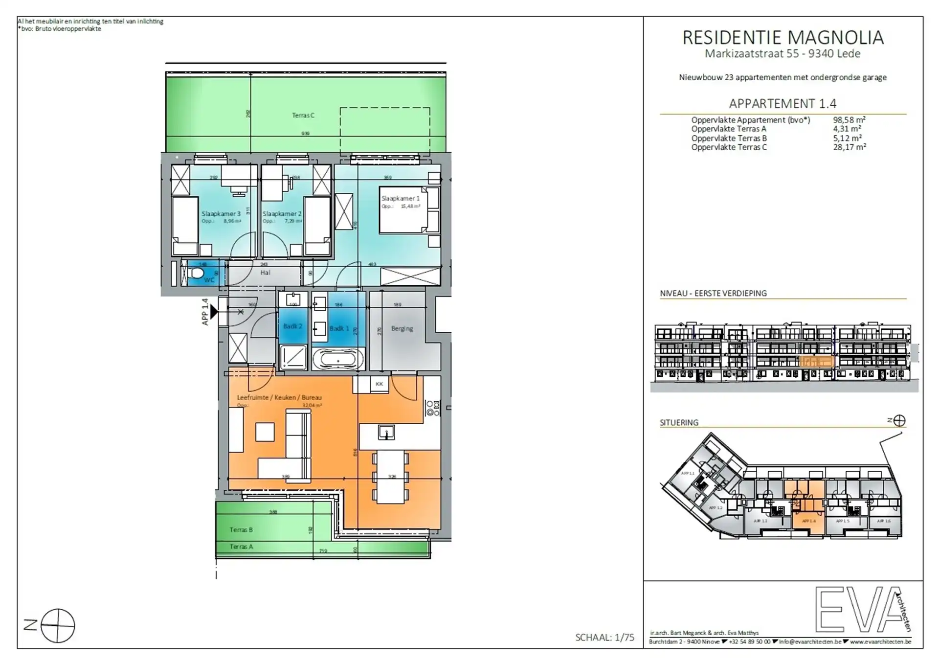Prachtig nieuwbouwproject gelegen in centrum van Lede! foto 30